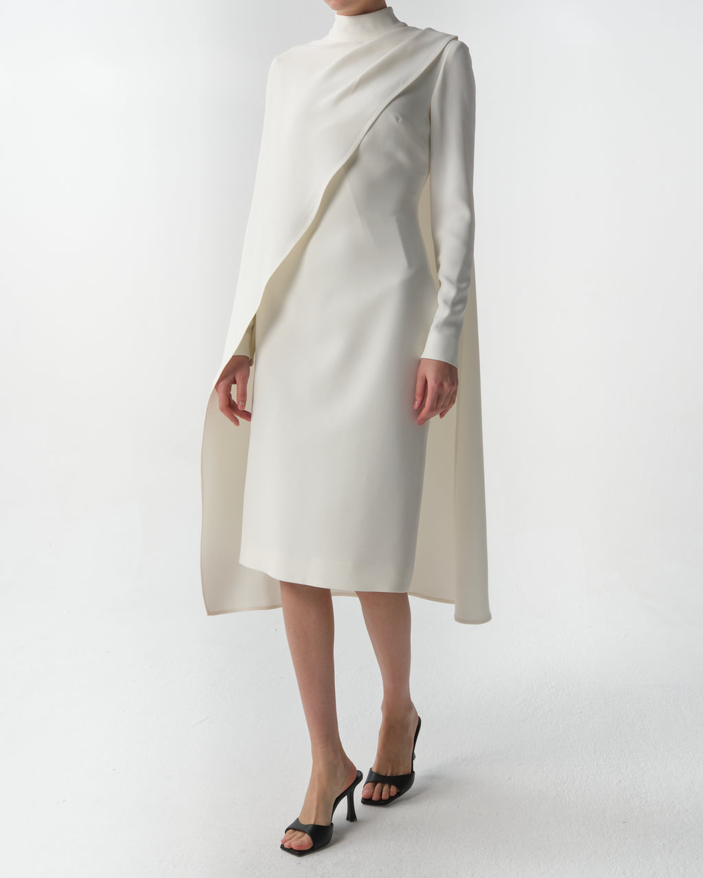 Caped Cady Cocktail Dress