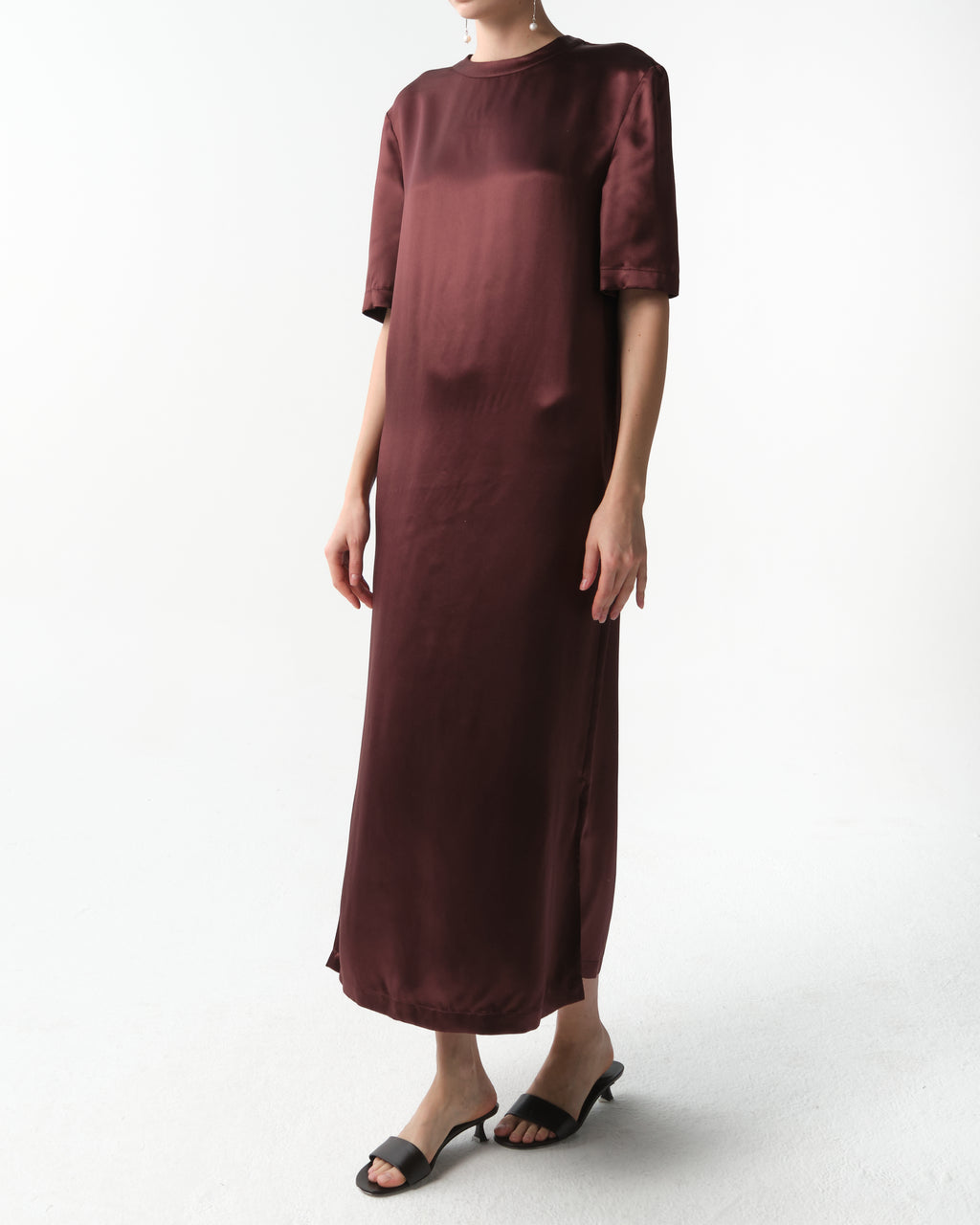 Tuga Satin T-Shirt Dress
