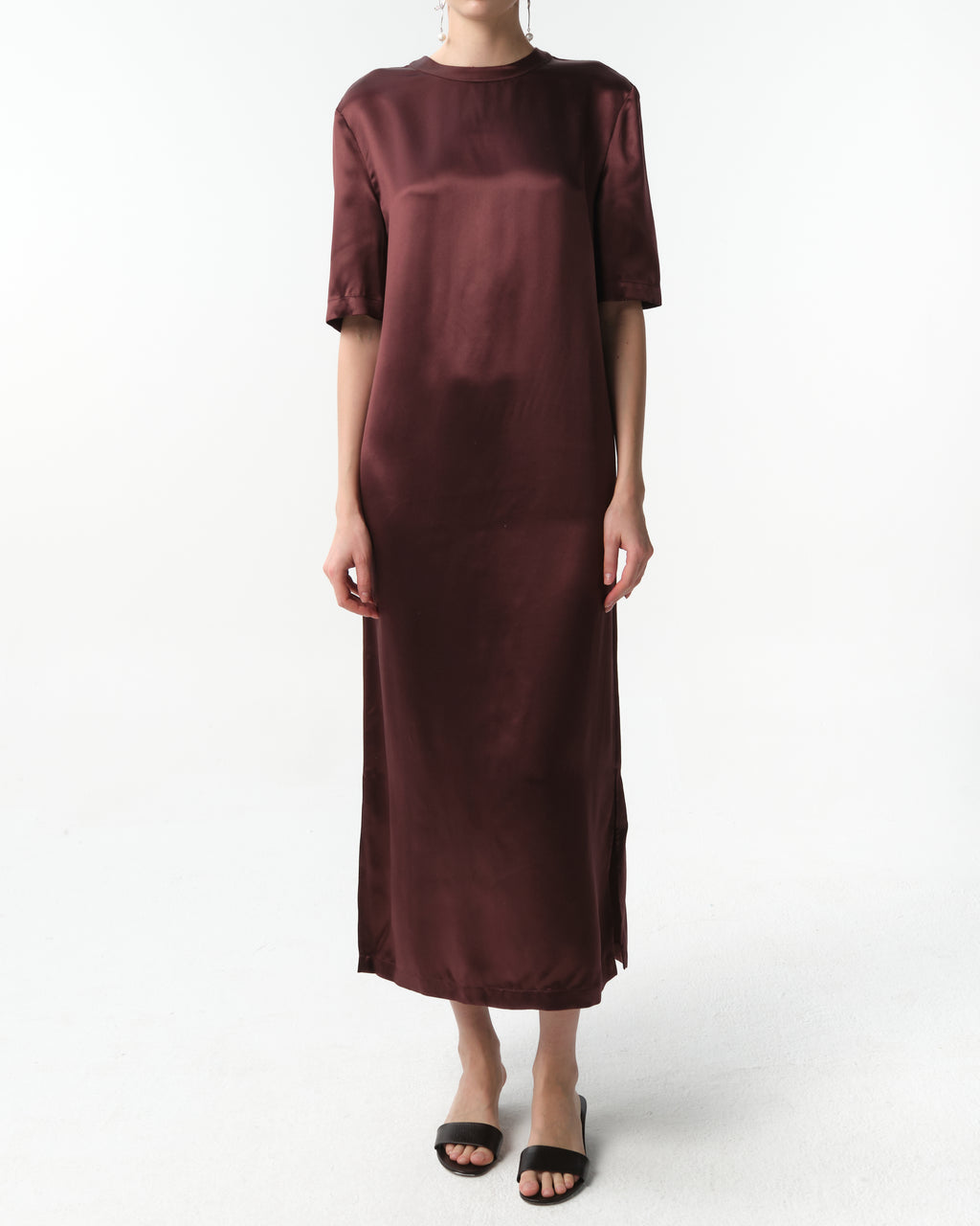 Tuga Satin T-Shirt Dress