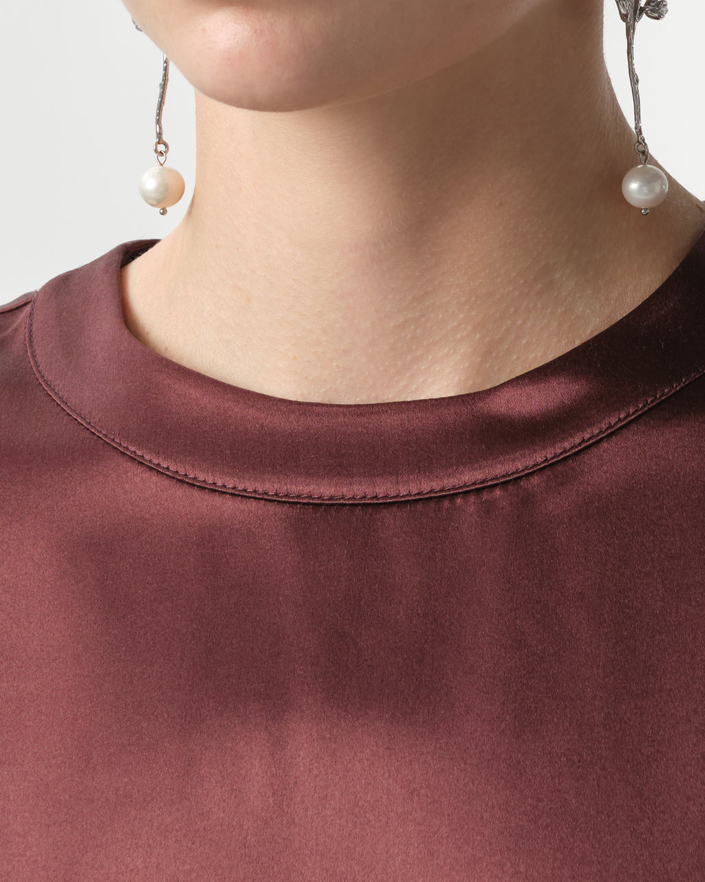 Tuga Satin T-Shirt Dress