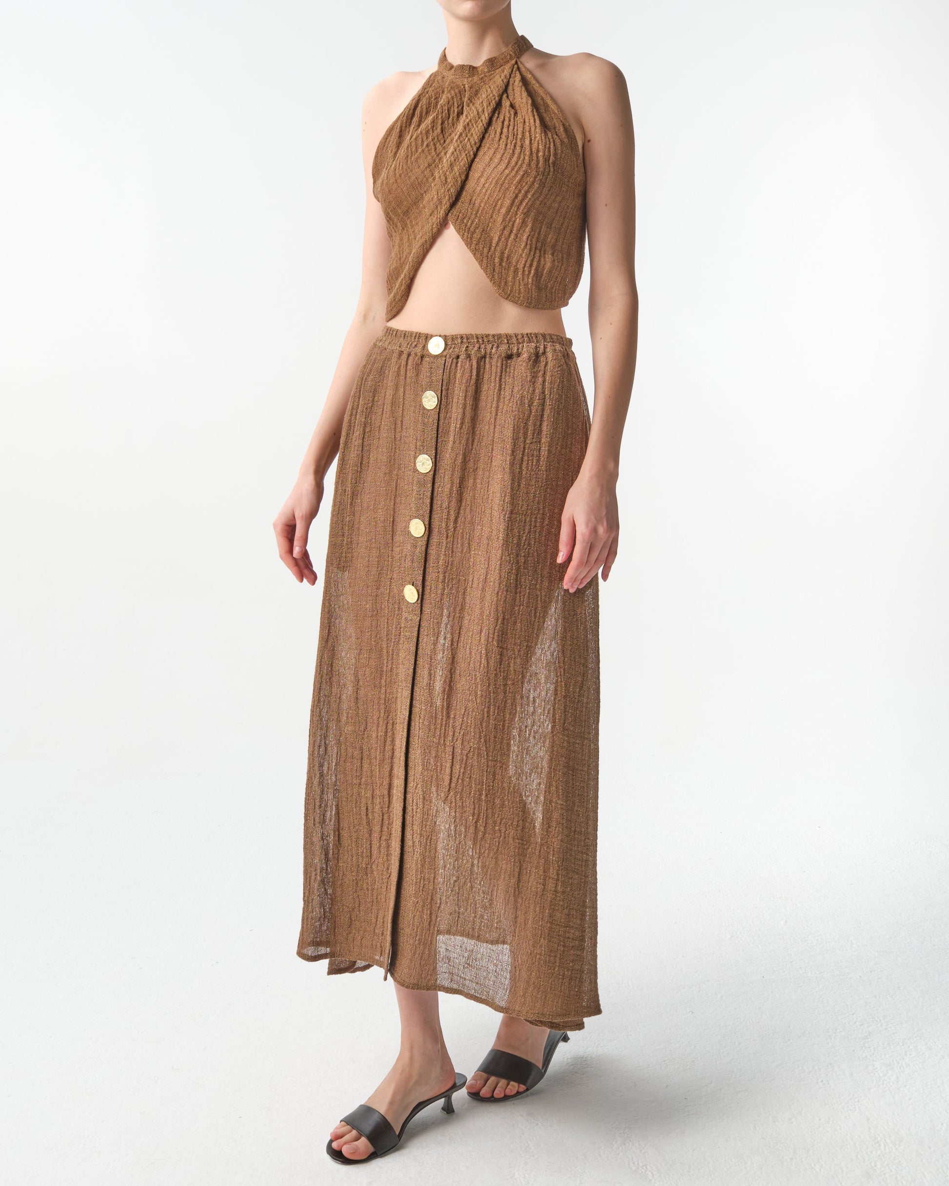 Alger Linen Top