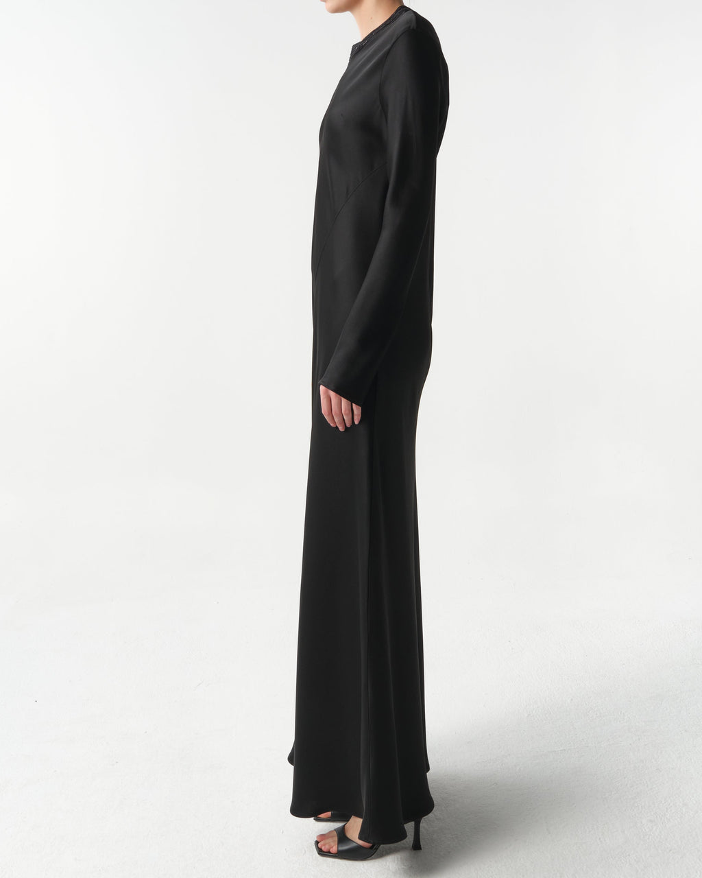 Marsala Long Sleeve Dress
