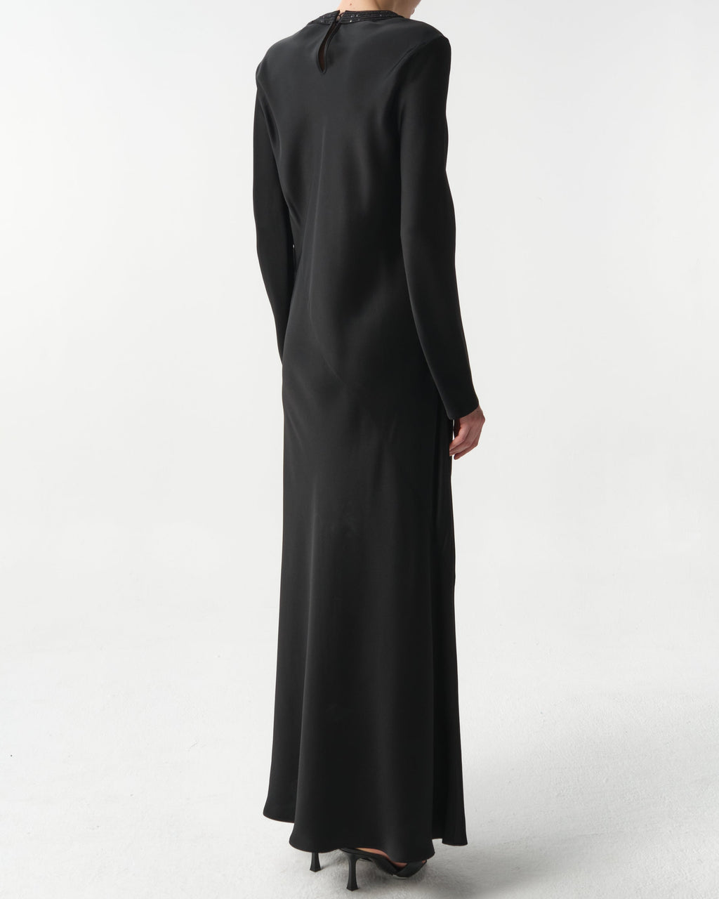 Marsala Long Sleeve Dress