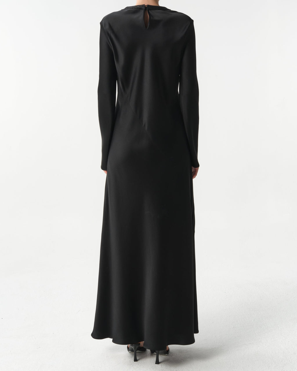 Marsala Long Sleeve Dress
