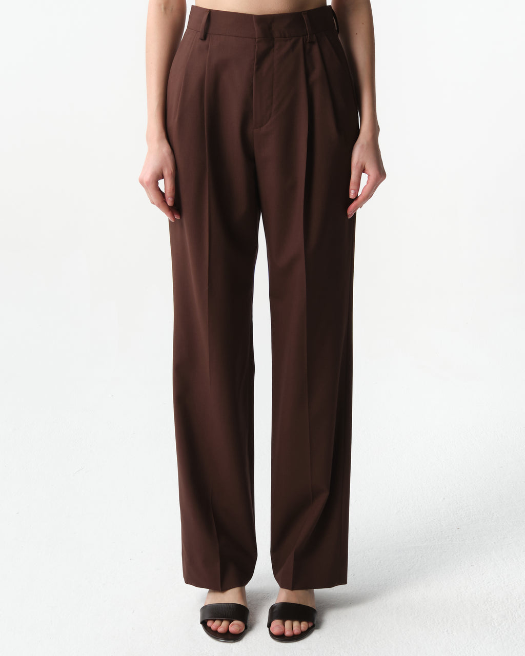 Celia Tailored Wool Trousers