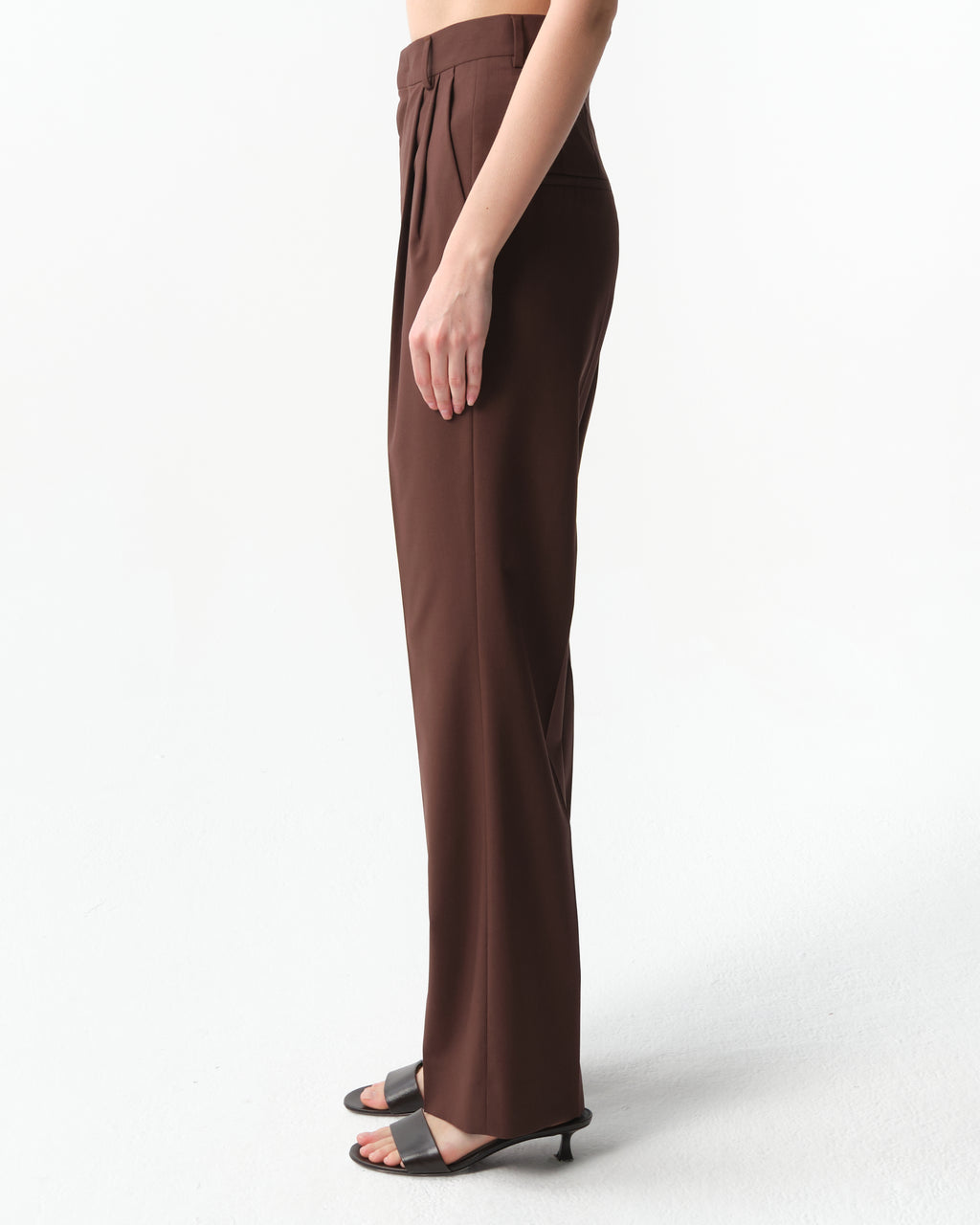 Celia Tailored Wool Trousers