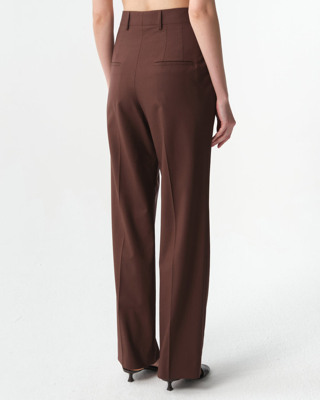 Celia Tailored Wool Trousers