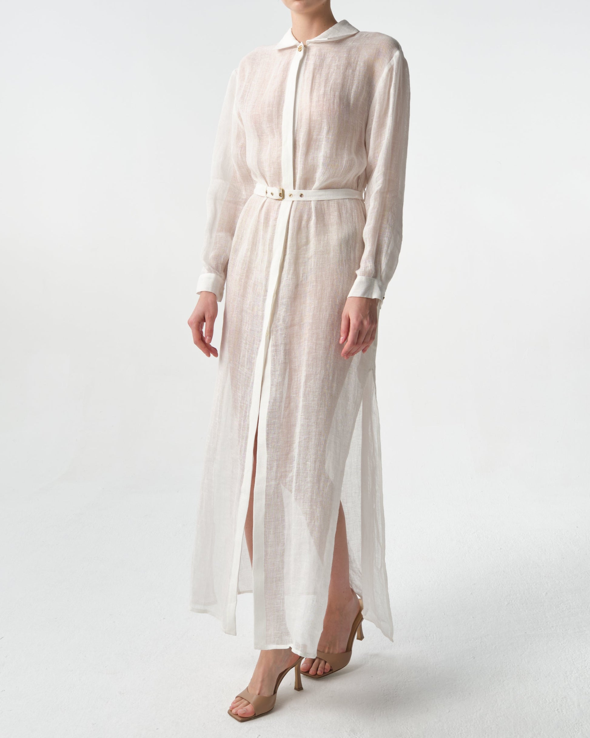 Jaffa Linen Midi Dress