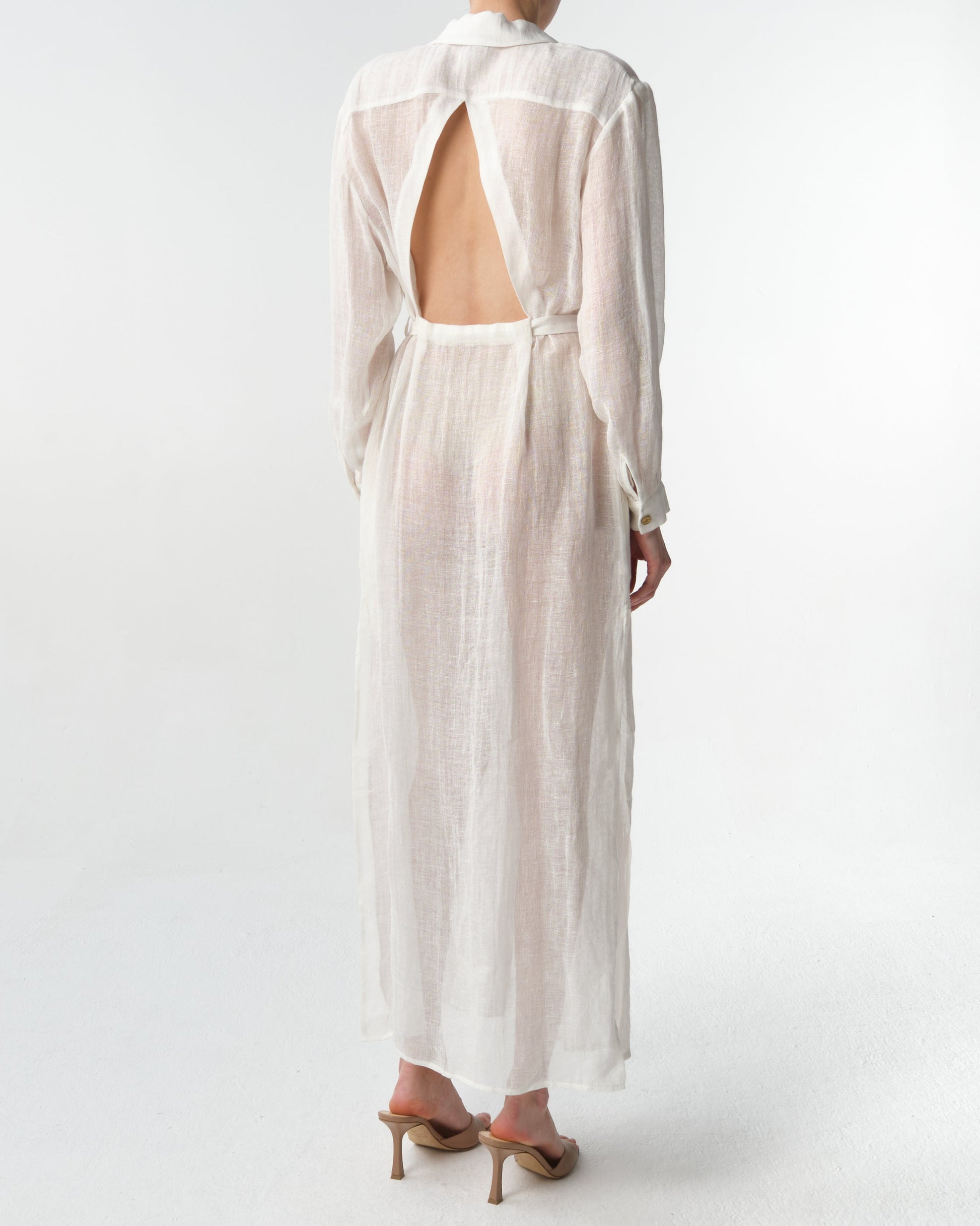Jaffa Linen Midi Dress