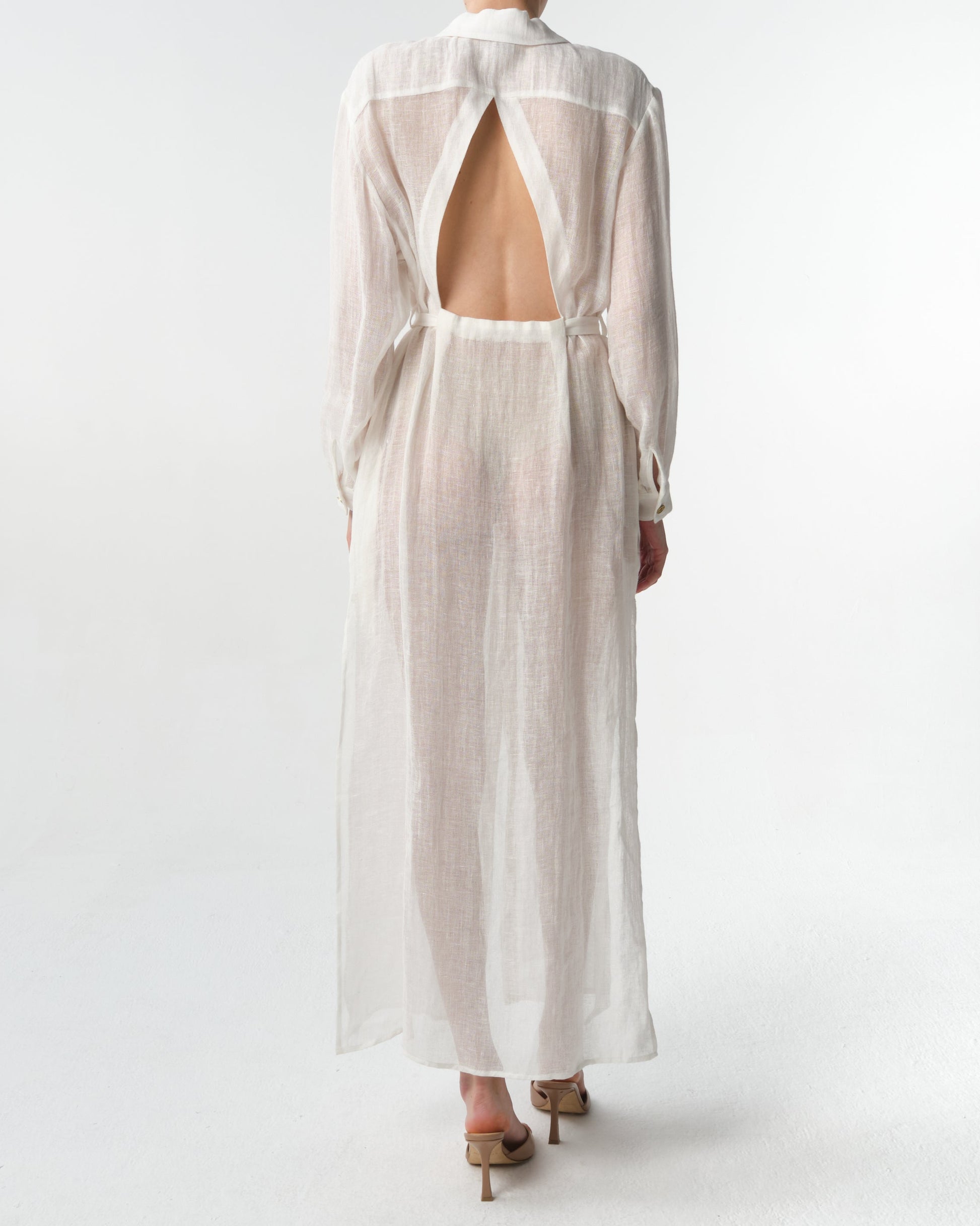 Jaffa Linen Midi Dress
