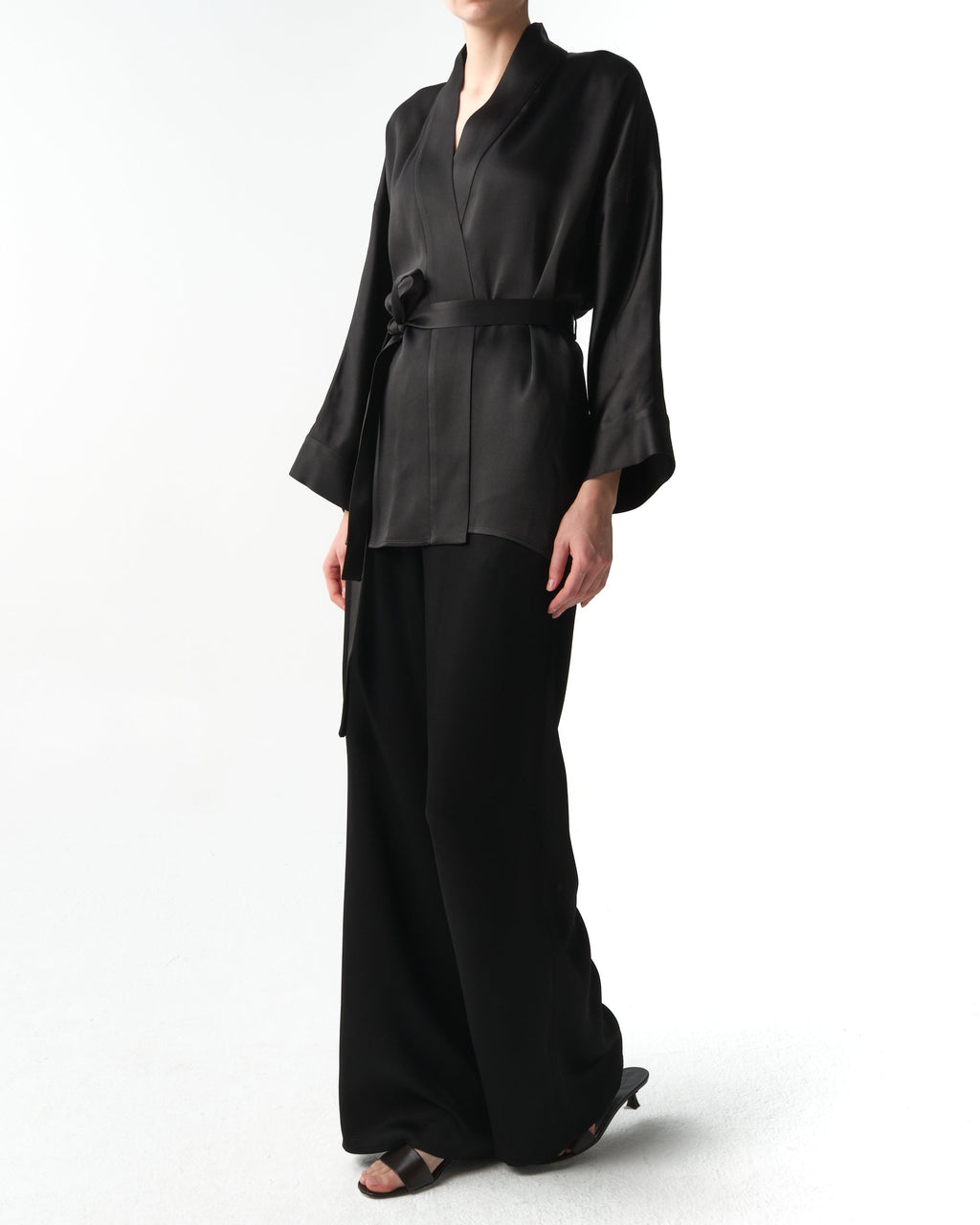 Zircone Satin Blazer