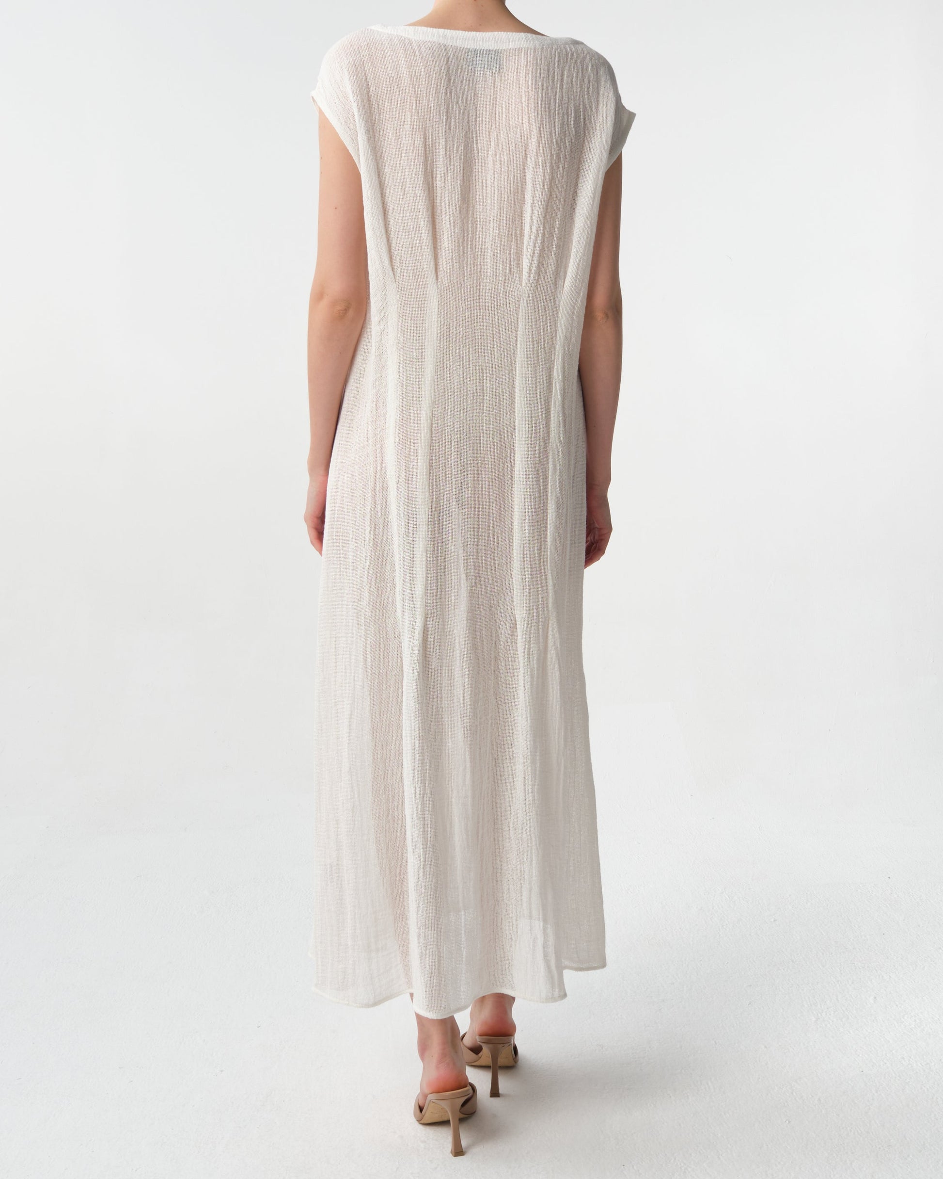 Acre Organic Linen-Gauze Dress
