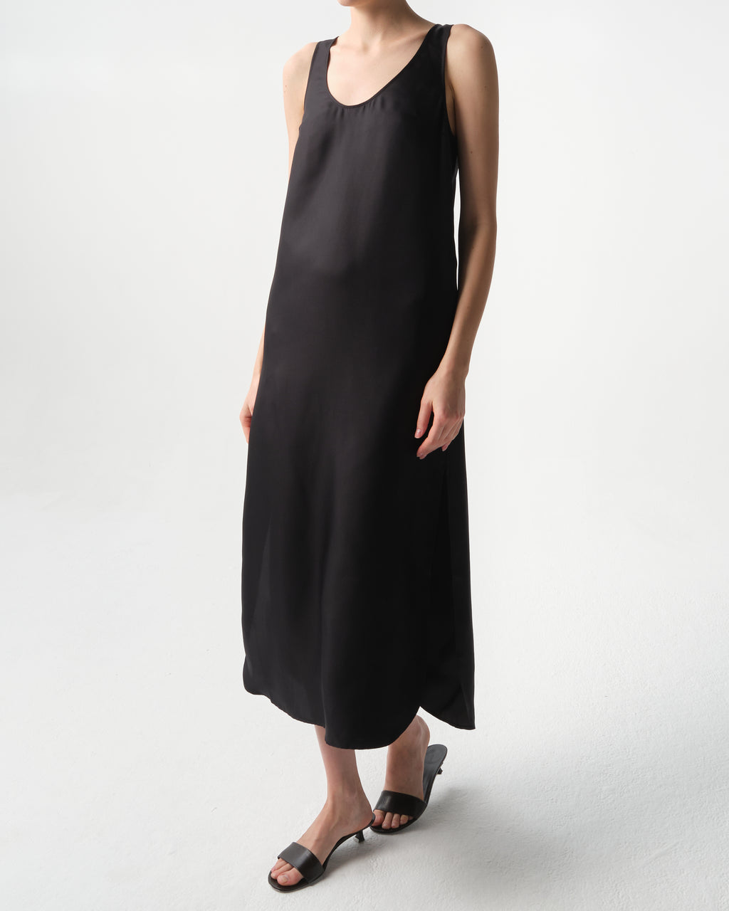 Nada Silk Twill Dress