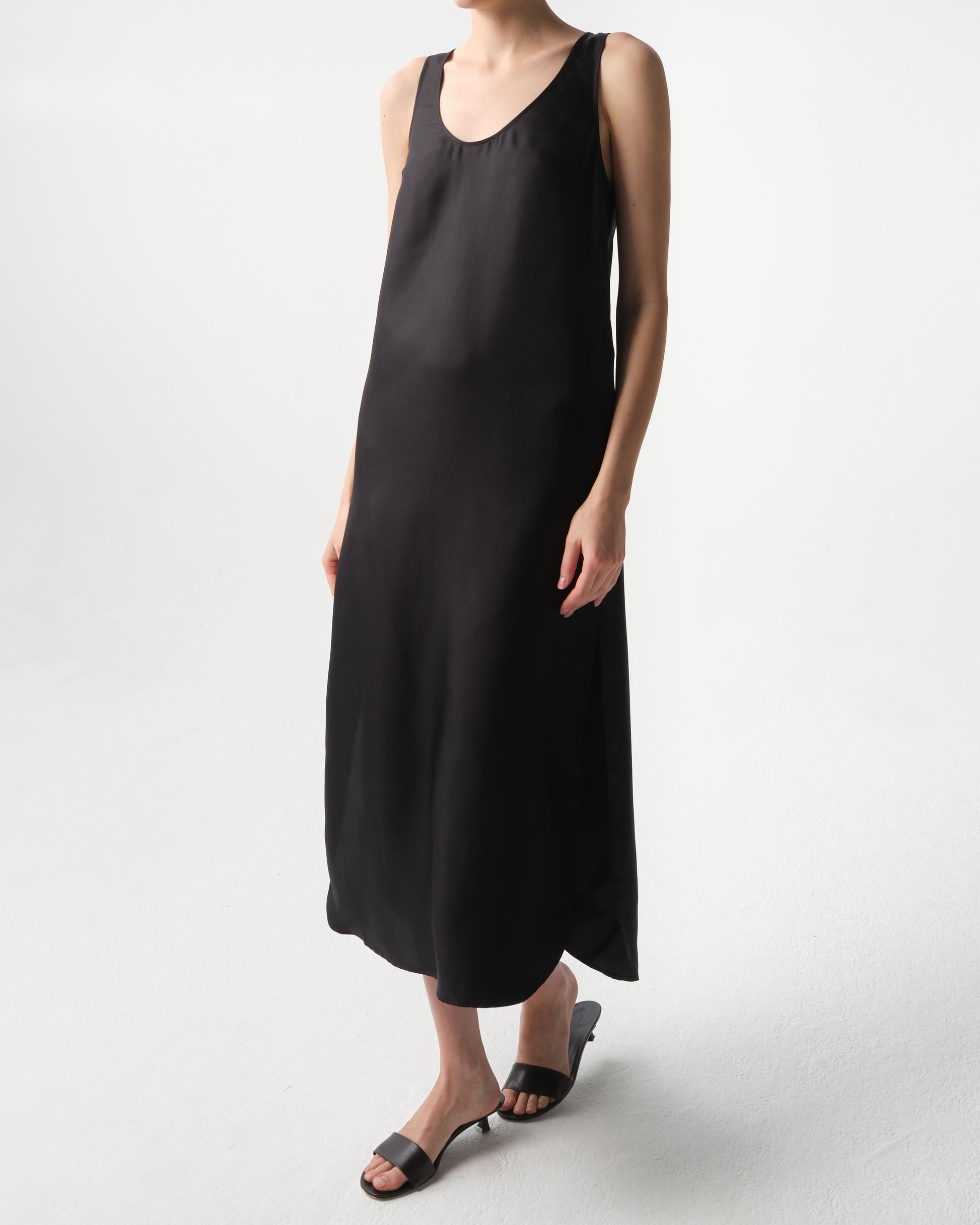 Nada Silk Twill Dress