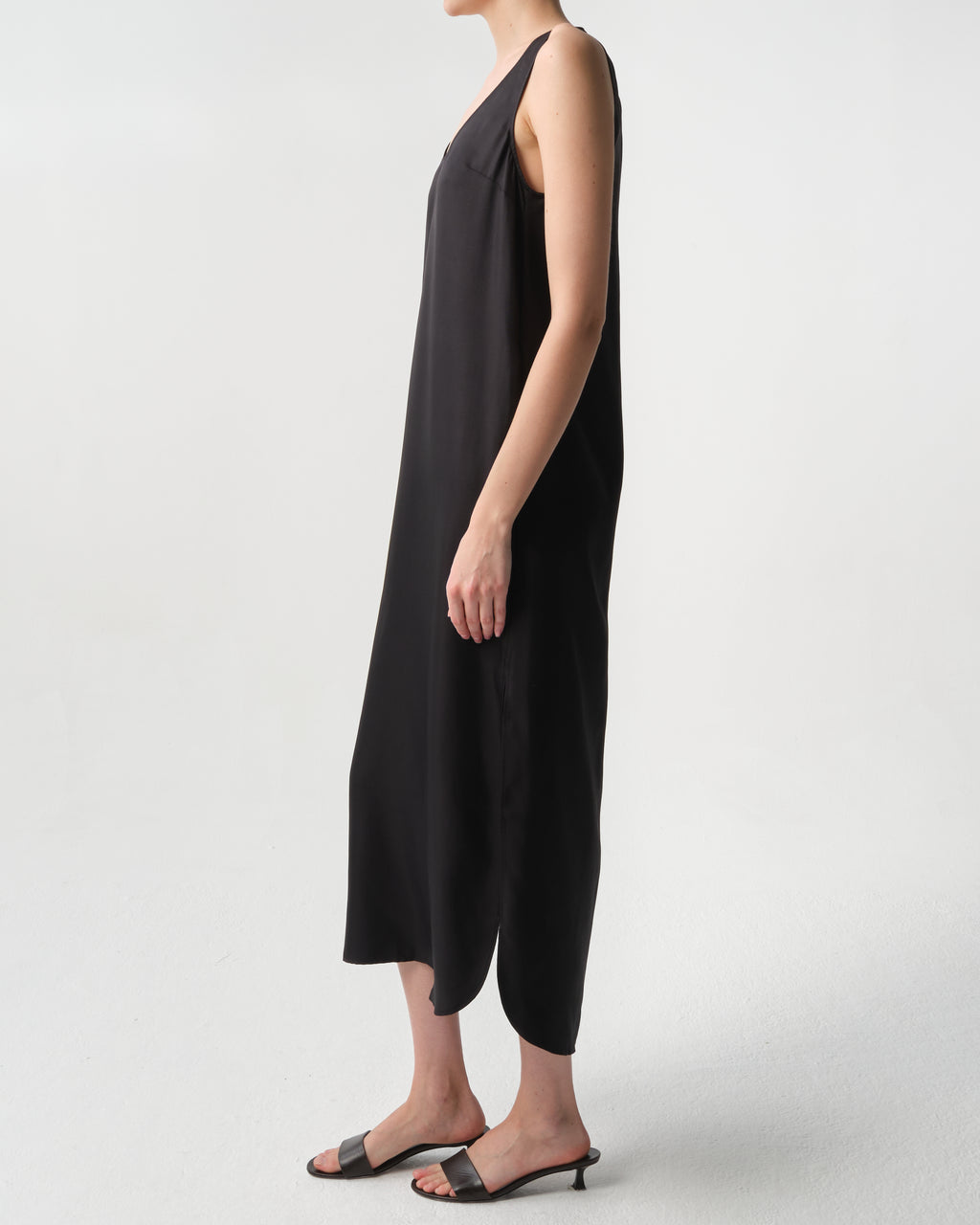 Nada Silk Twill Dress