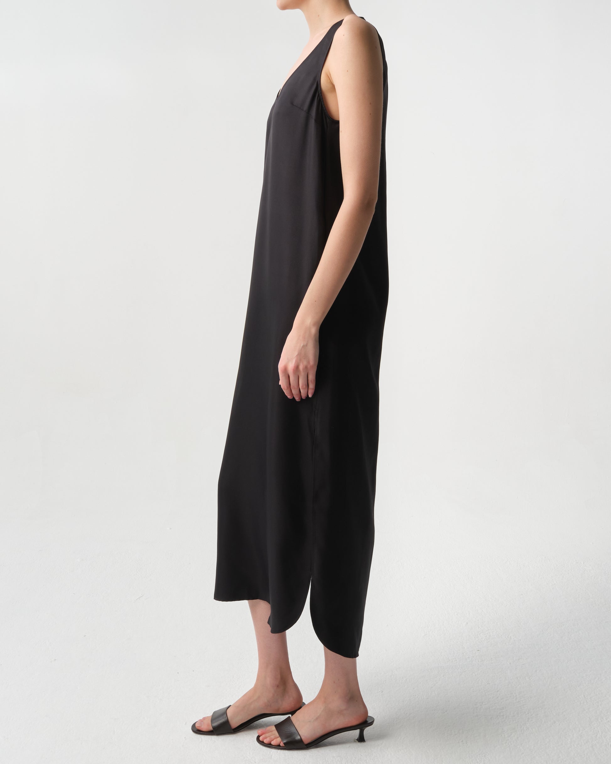 Nada Silk Twill Dress