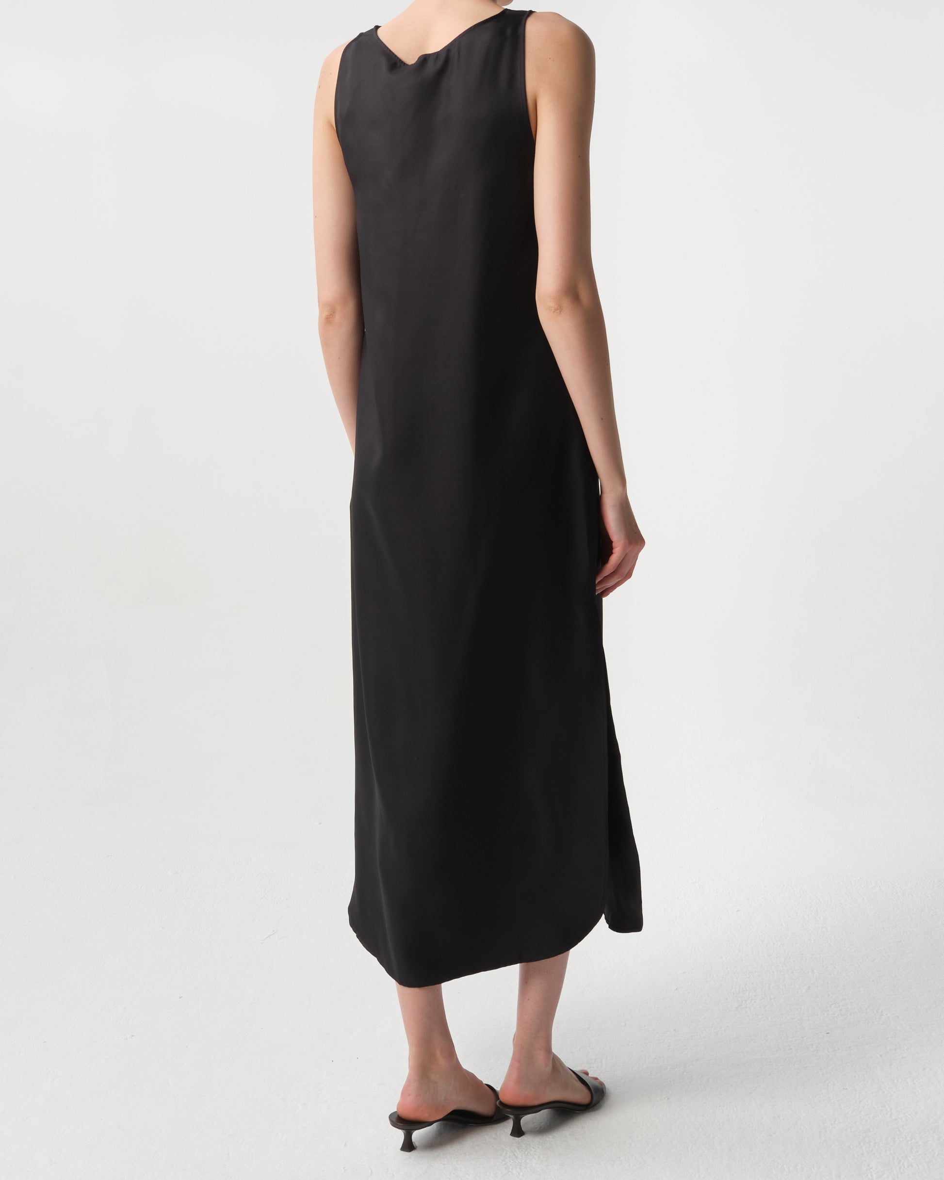 Nada Silk Twill Dress