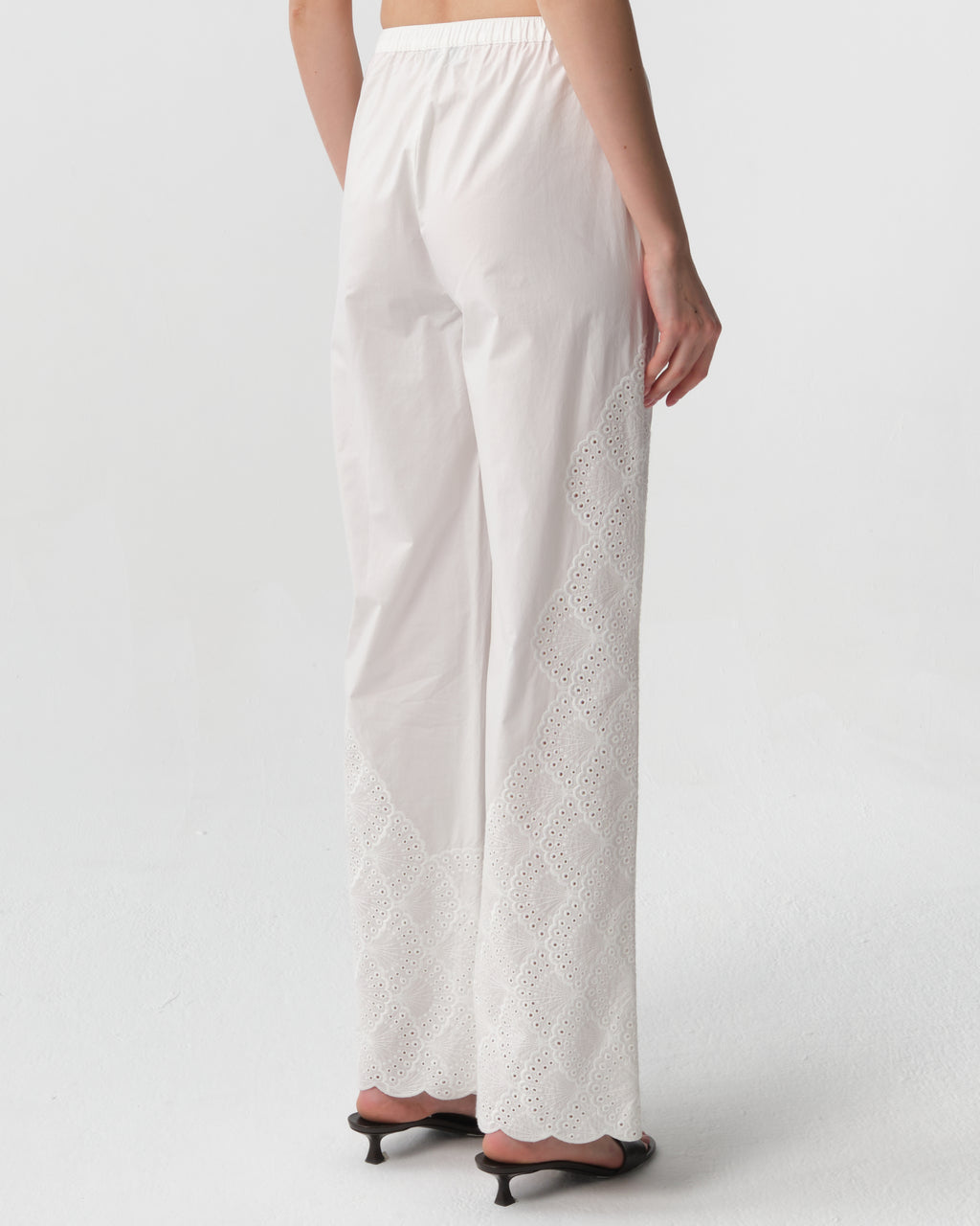 Dulche Cotton-Poplin Pants
