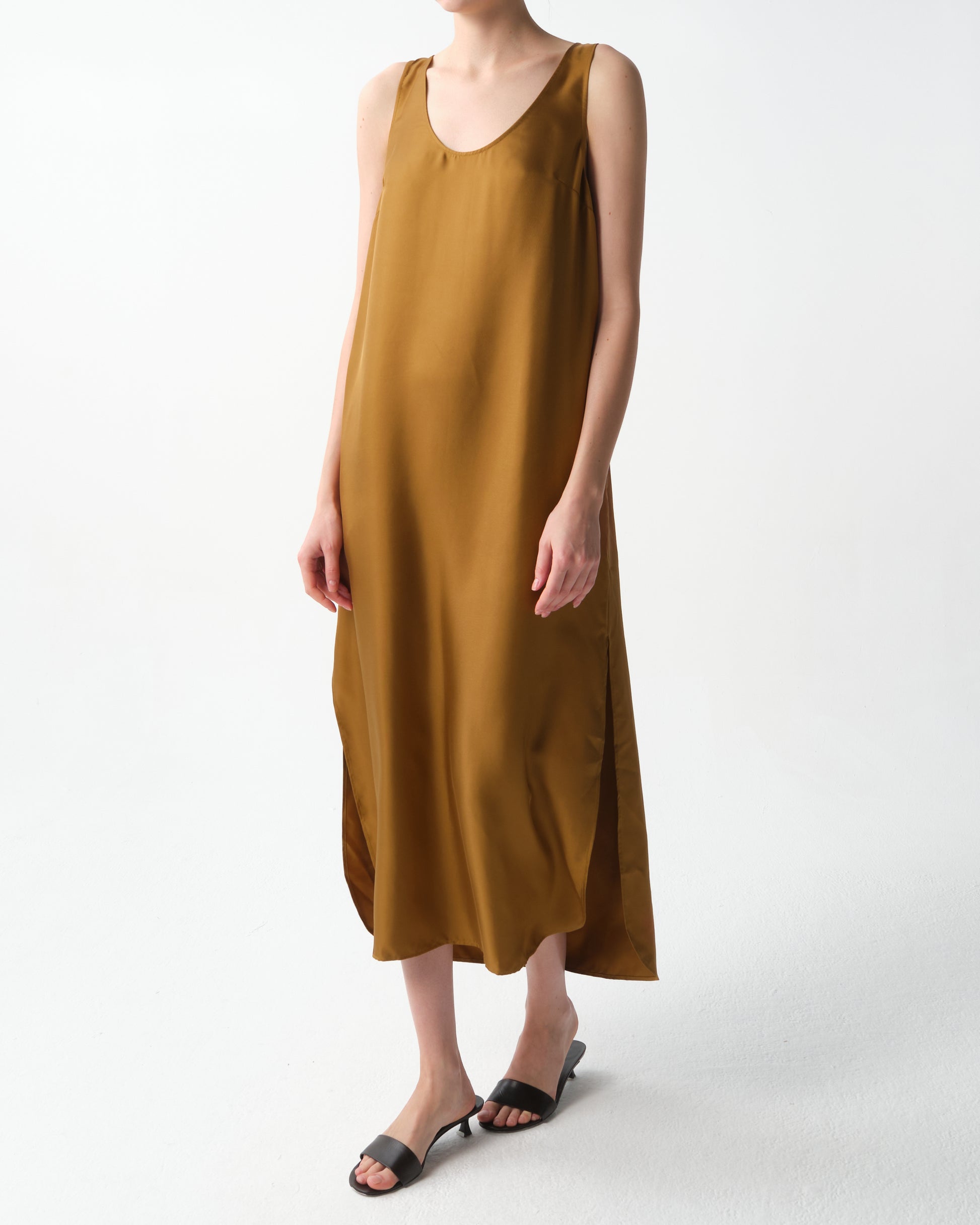 Nada Silk Twill Dress