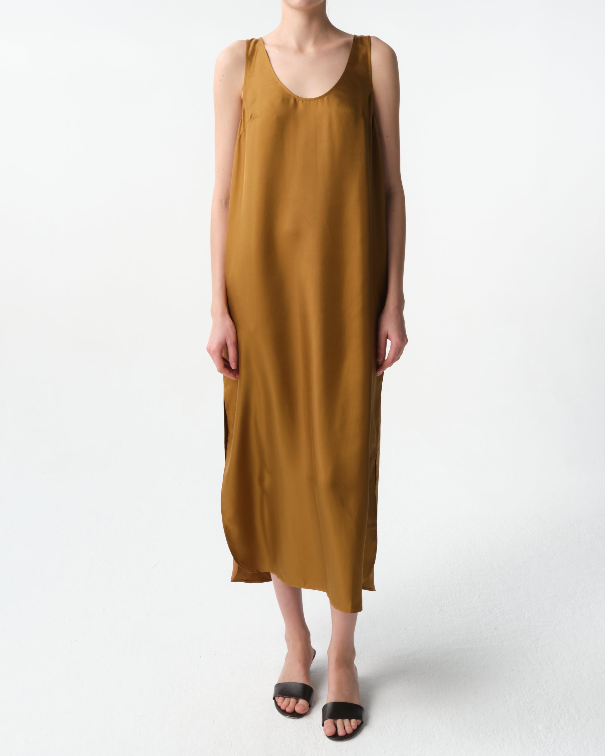 Nada Silk Twill Dress