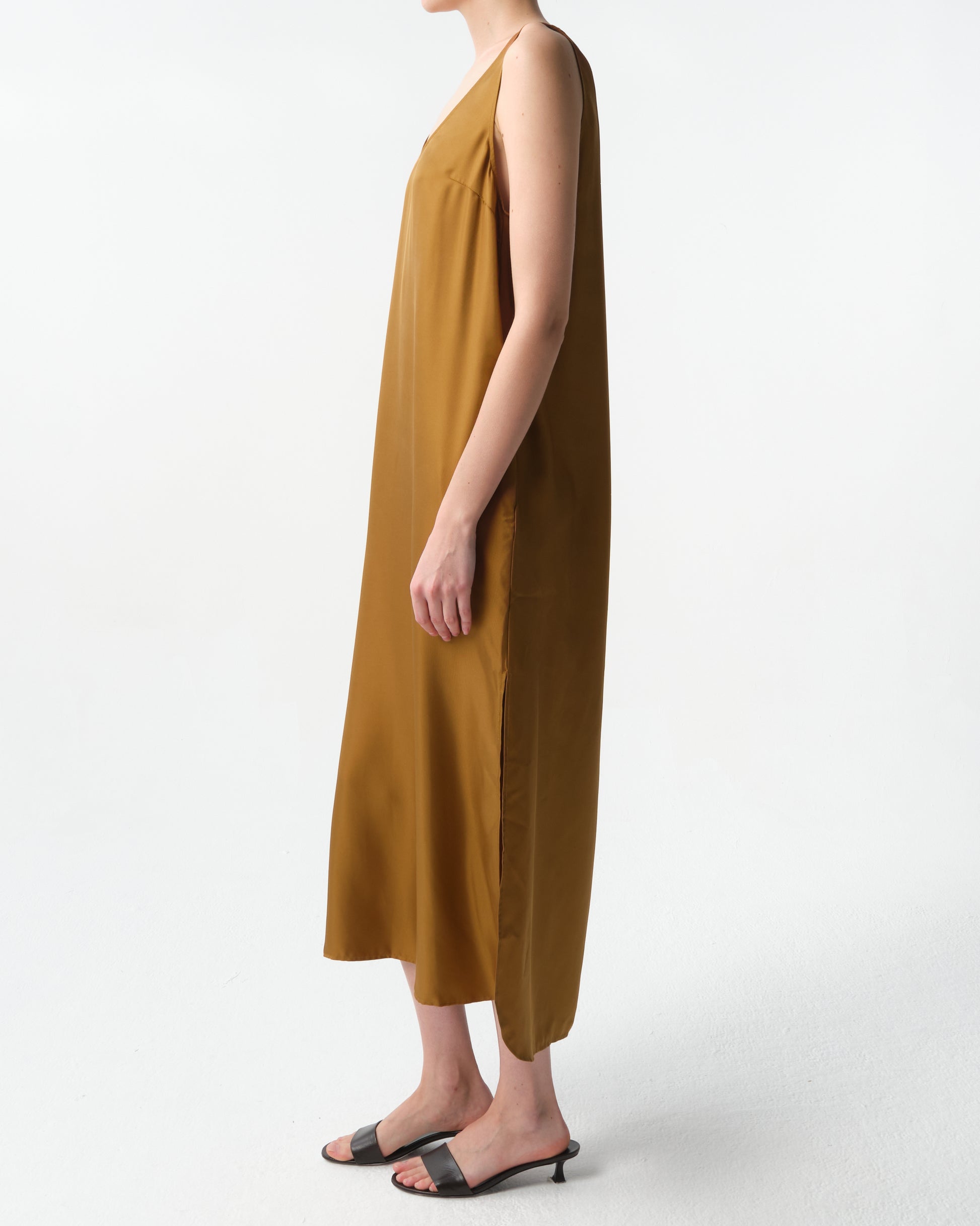 Nada Silk Twill Dress