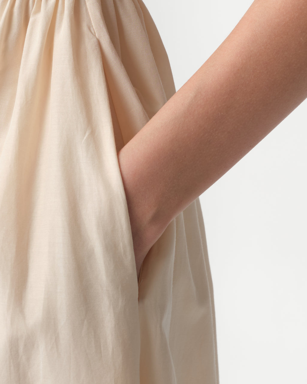Aphrodite Gathered Midi Dress