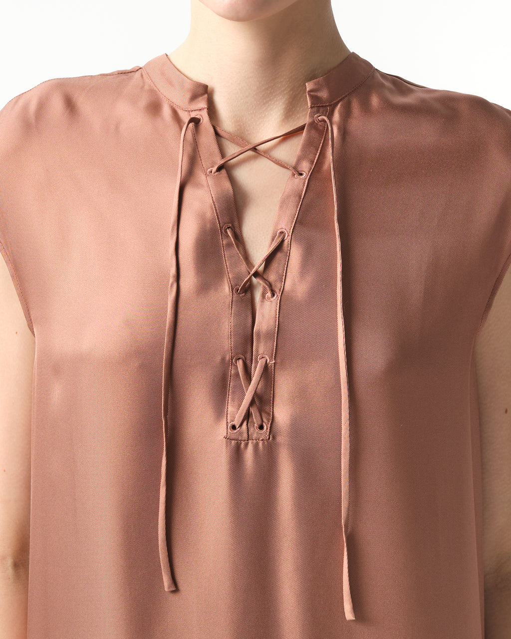 Demeter Silk Twill Midi Dress
