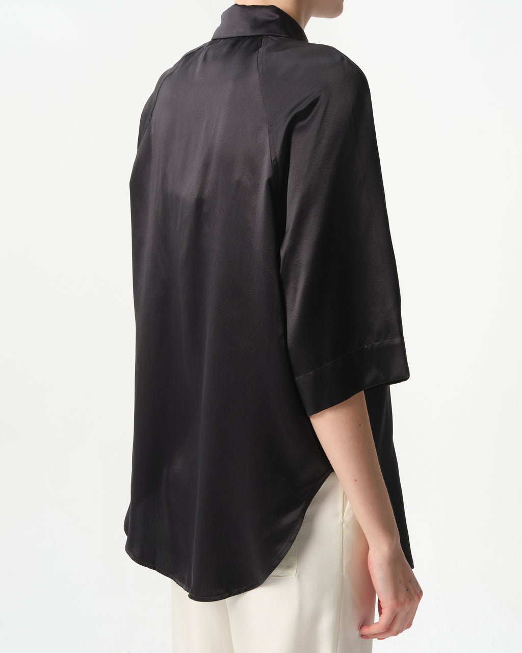 Datia Silk Satin T-Shirt