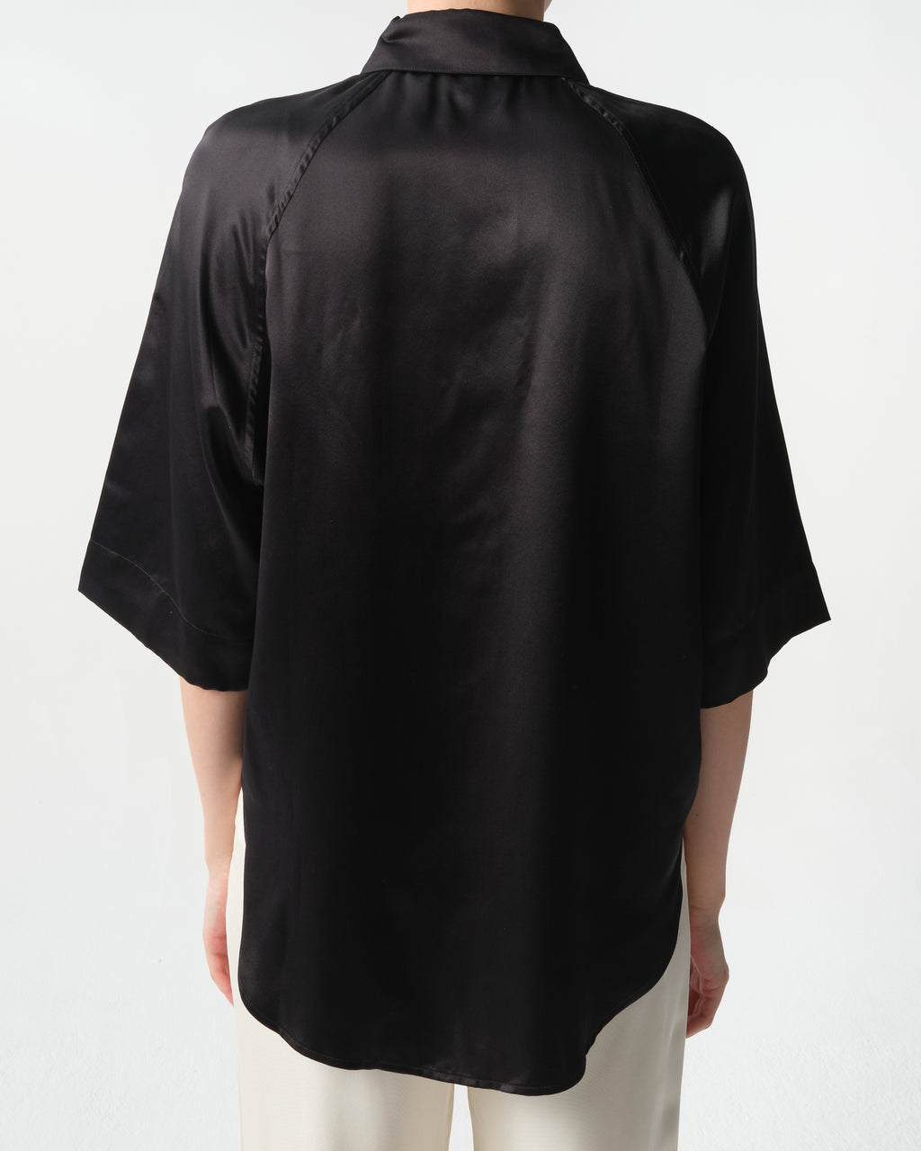 Datia Silk Satin T-Shirt