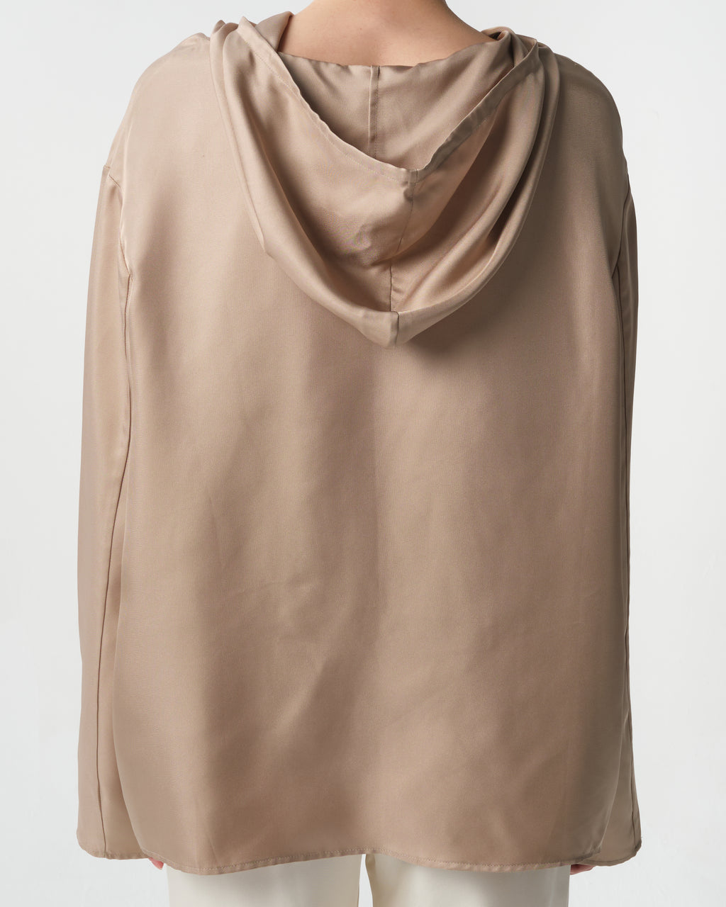 Nuka Silk Hooded Blouse