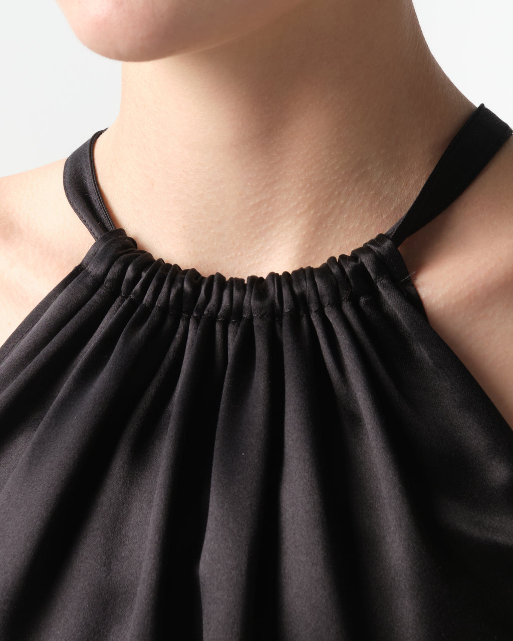 Morene Satin Midi Dress