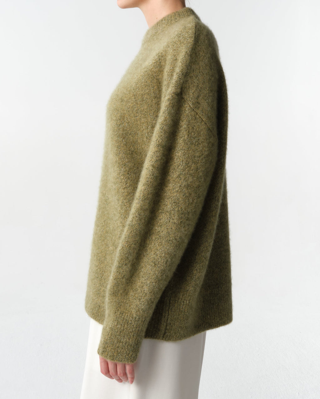 Cashmere-Silk Blend Sweater