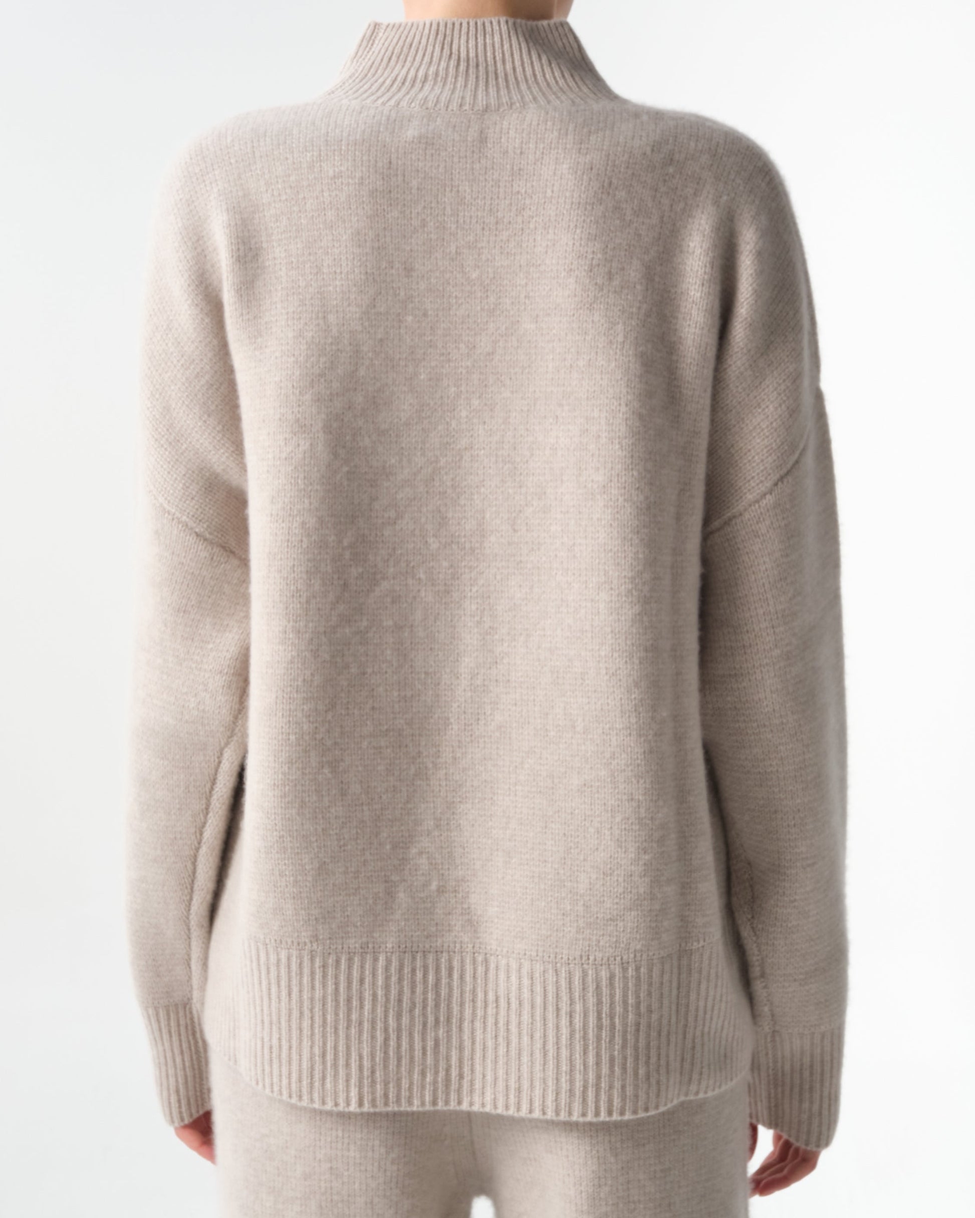 NANTES Brushed Cashmere Sweater