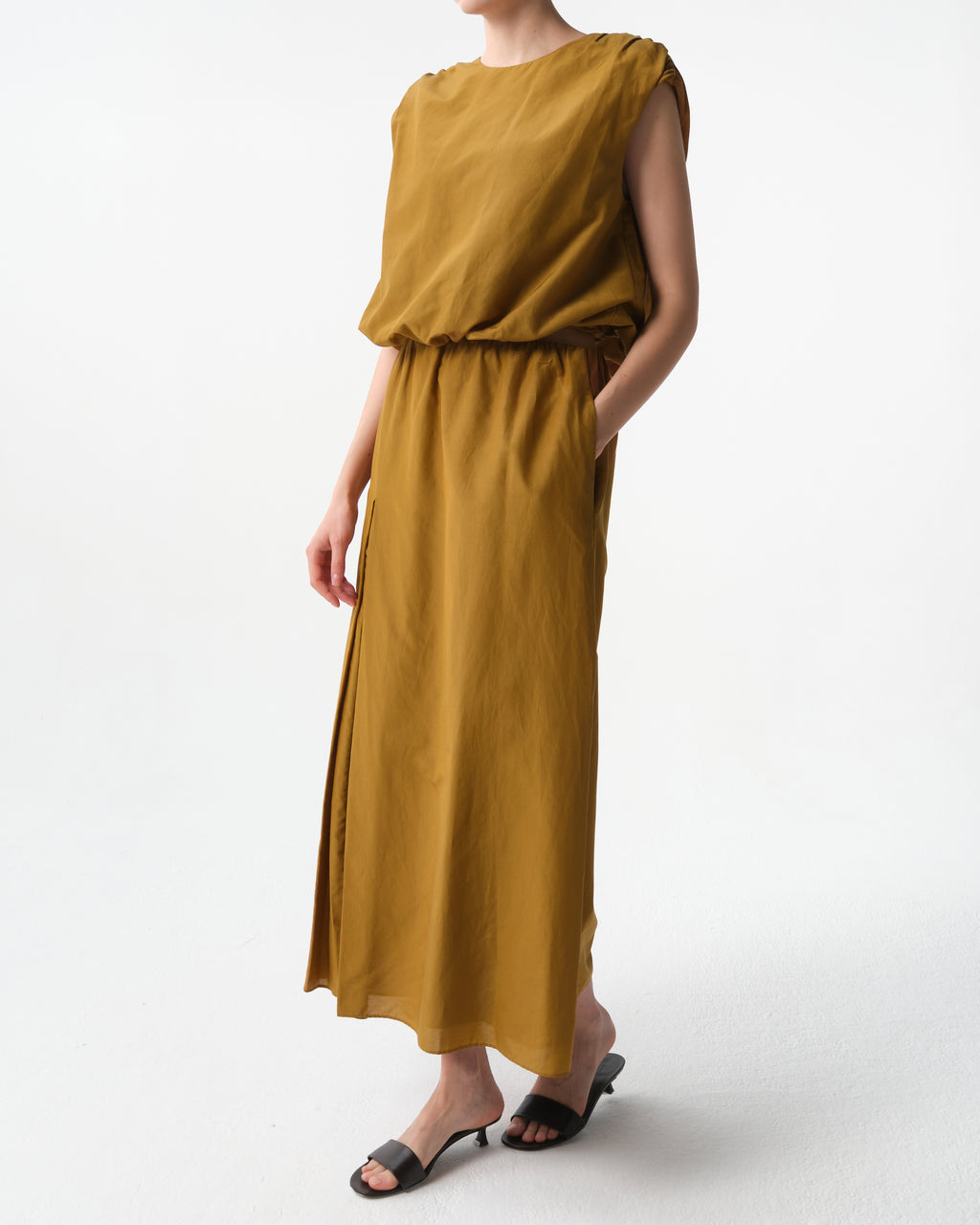 Carmen Voile Midi Skirt