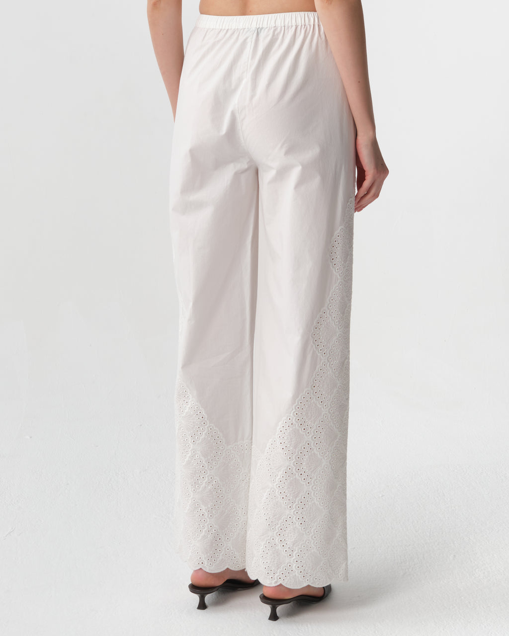 Dulche Cotton-Poplin Pants