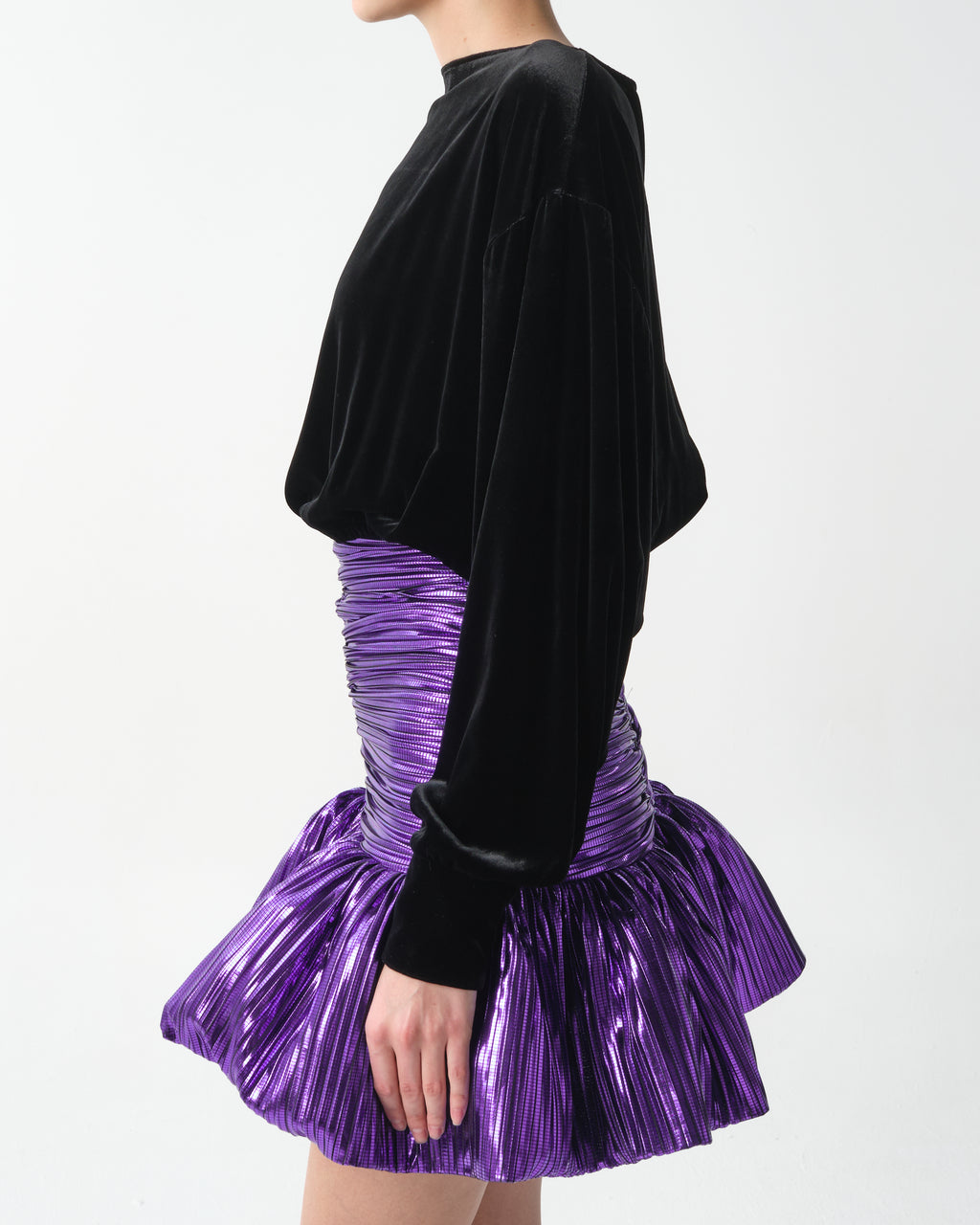 Mini Dress with Ruffle