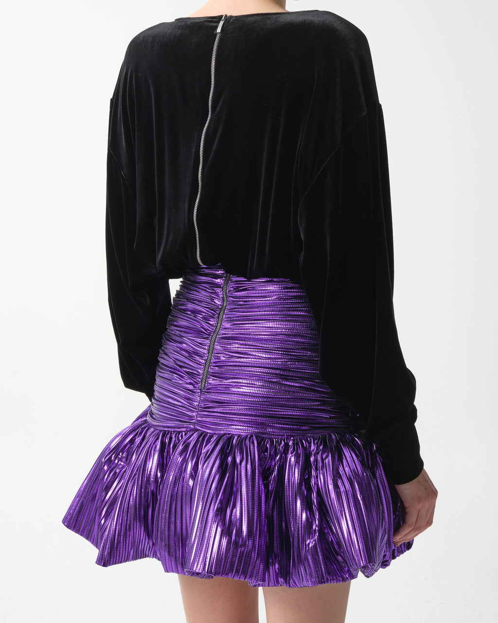 Mini Dress with Ruffle