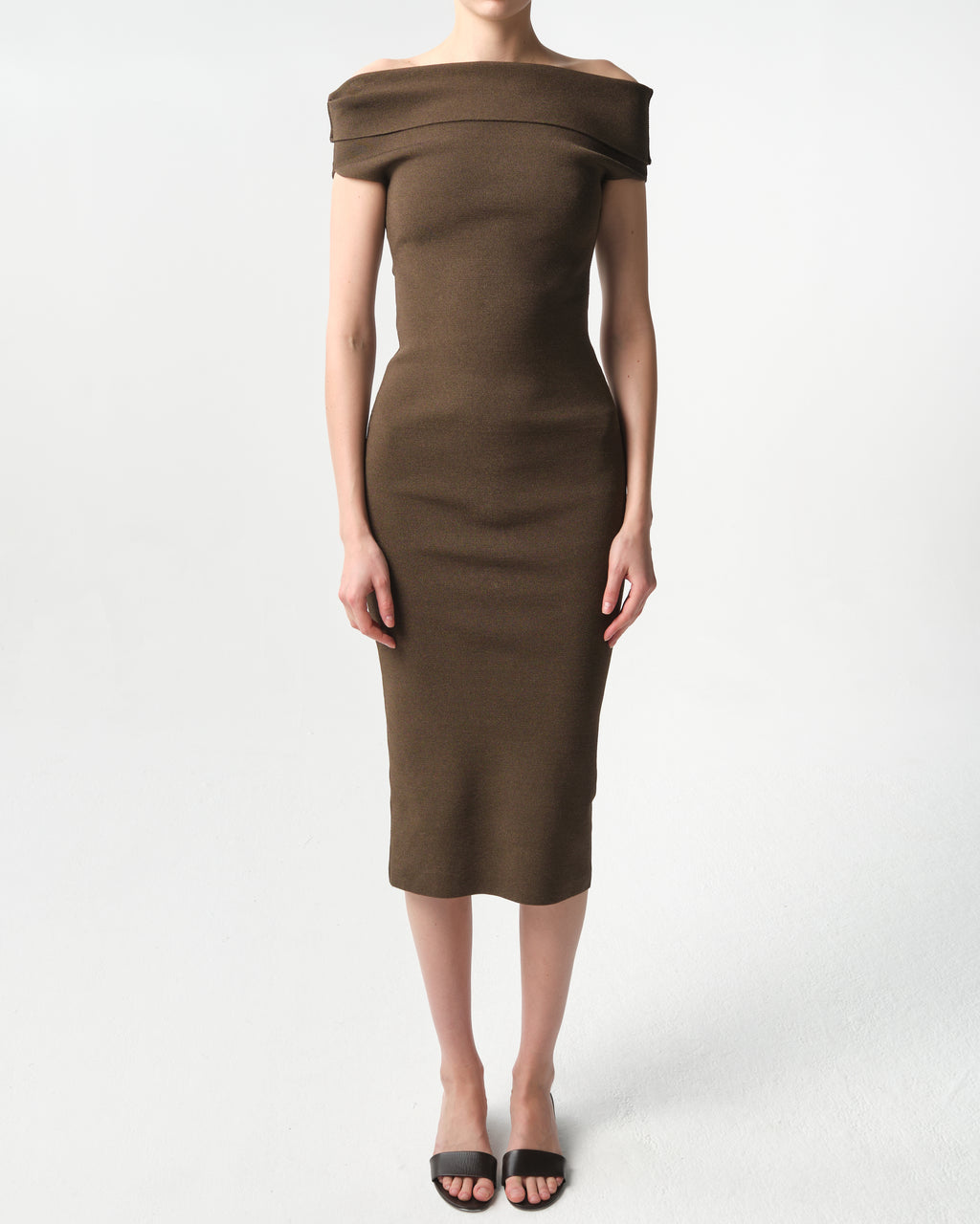 Debra Off-The-Shoulder Sheath Dress
