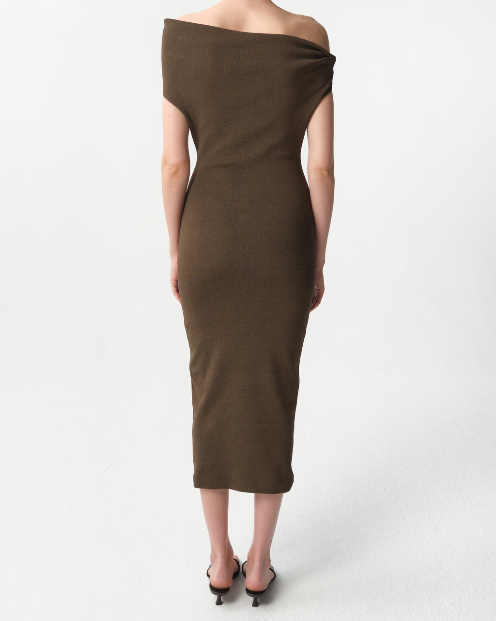 Debra Off-The-Shoulder Sheath Dress