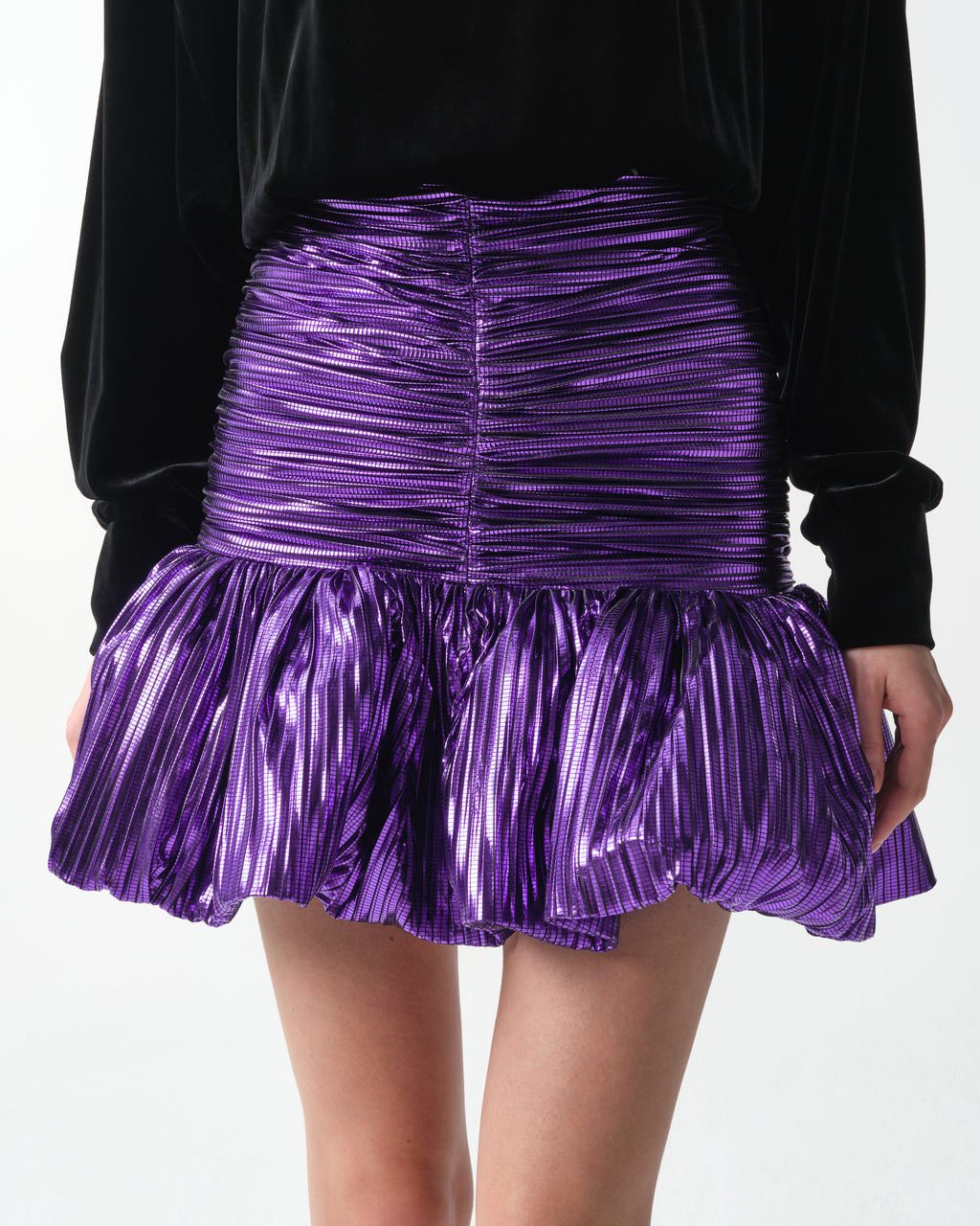 Mini Dress with Ruffle
