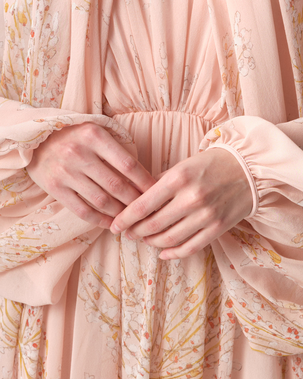 Short Silk Wrap Dress