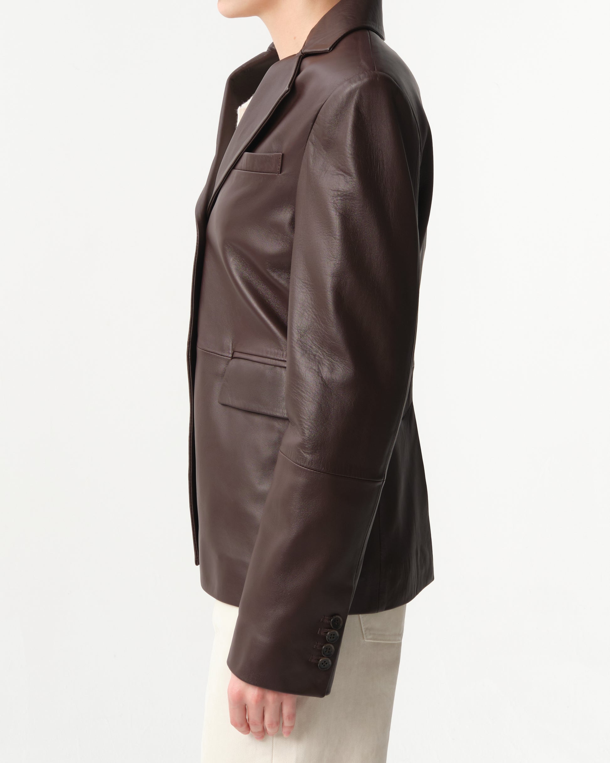 Aldo Leather Blazer