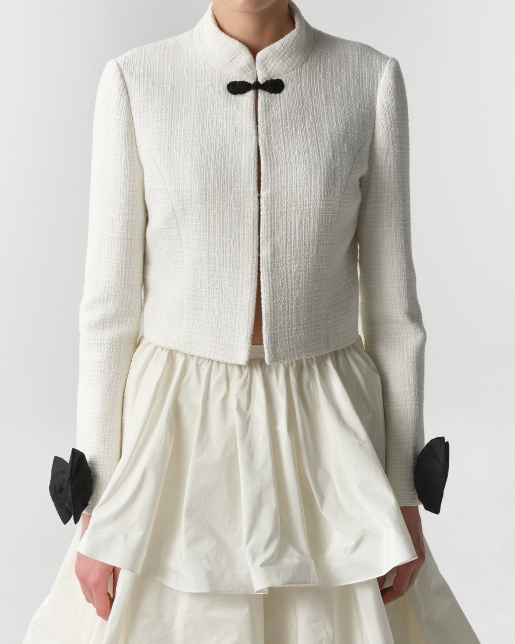 Cropped Tweed Jacket