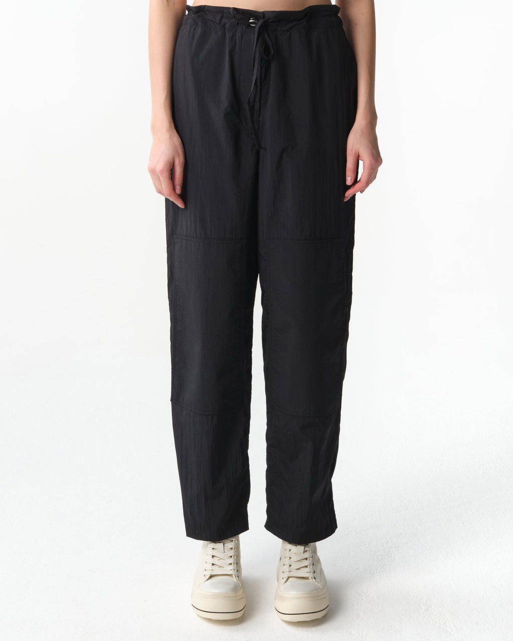 Elastic Waist Drawstring Pants