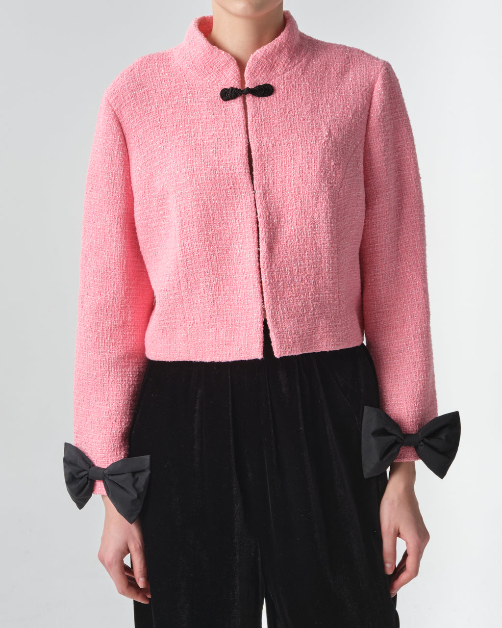 Cropped Tweed Jacket