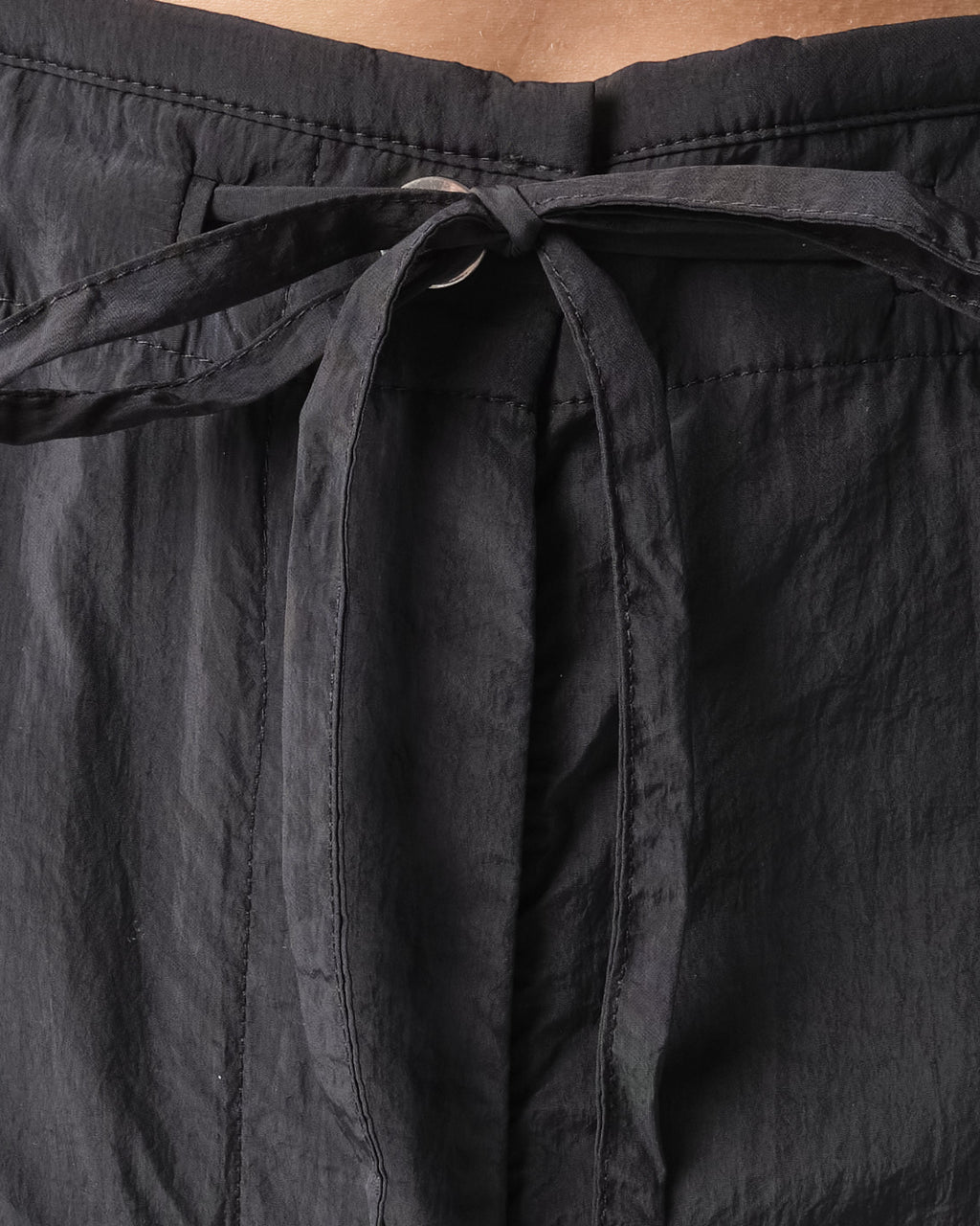 Elastic Waist Drawstring Pants