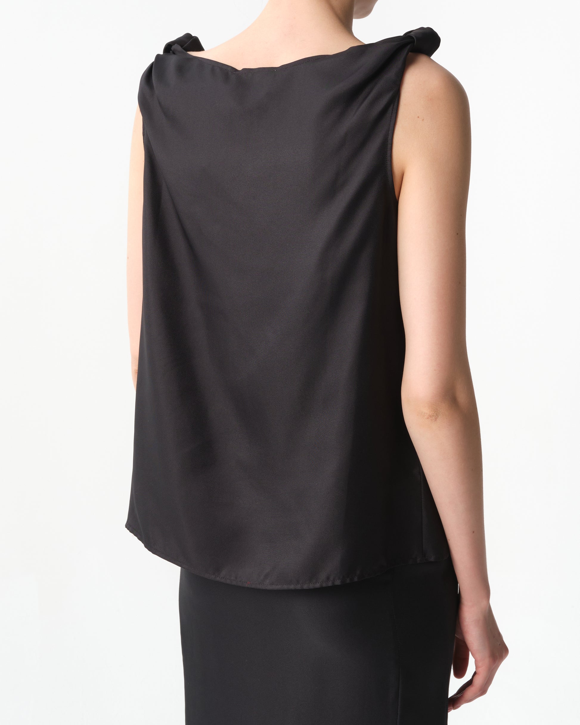Remy Draped Silk Top