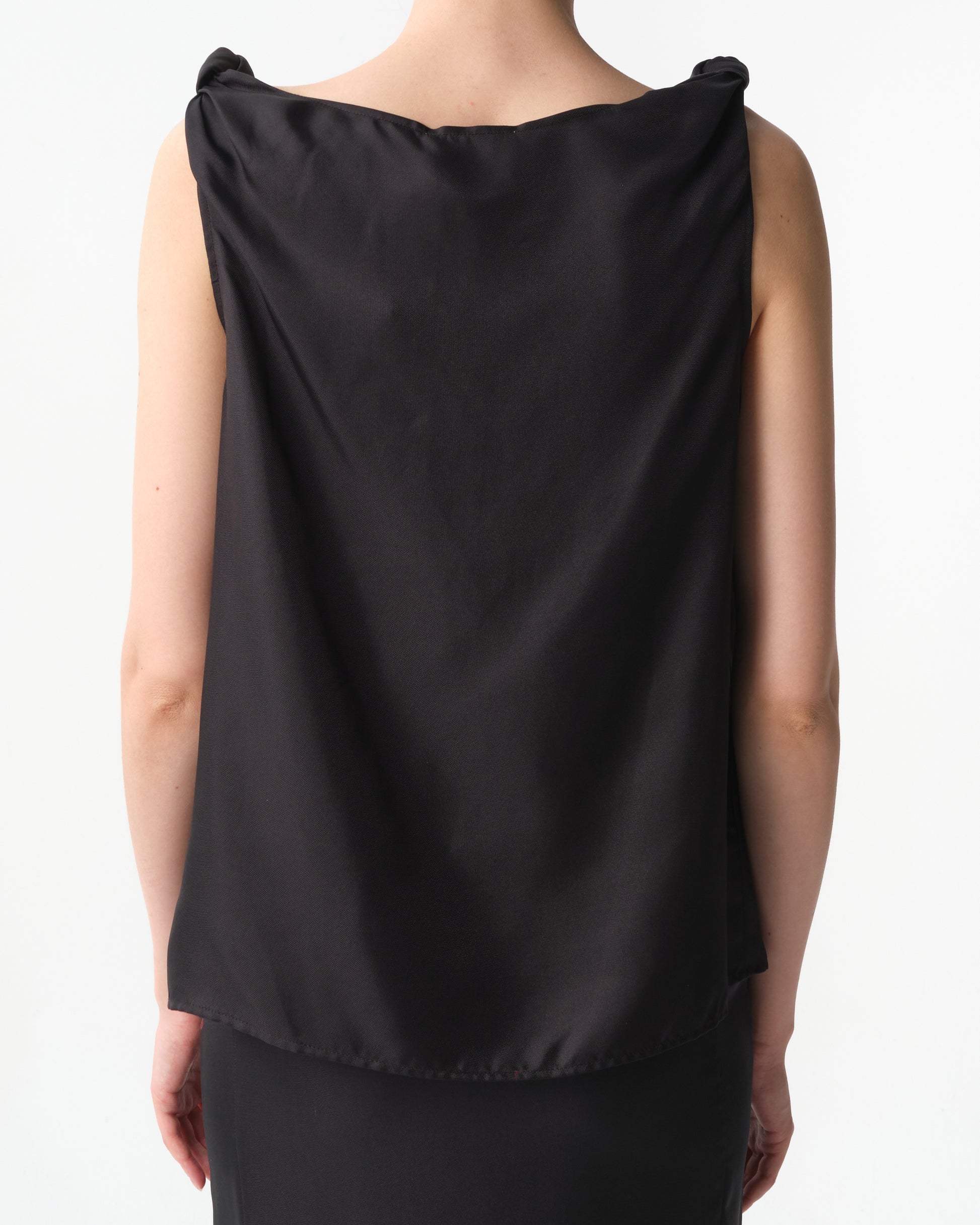 Remy Draped Silk Top