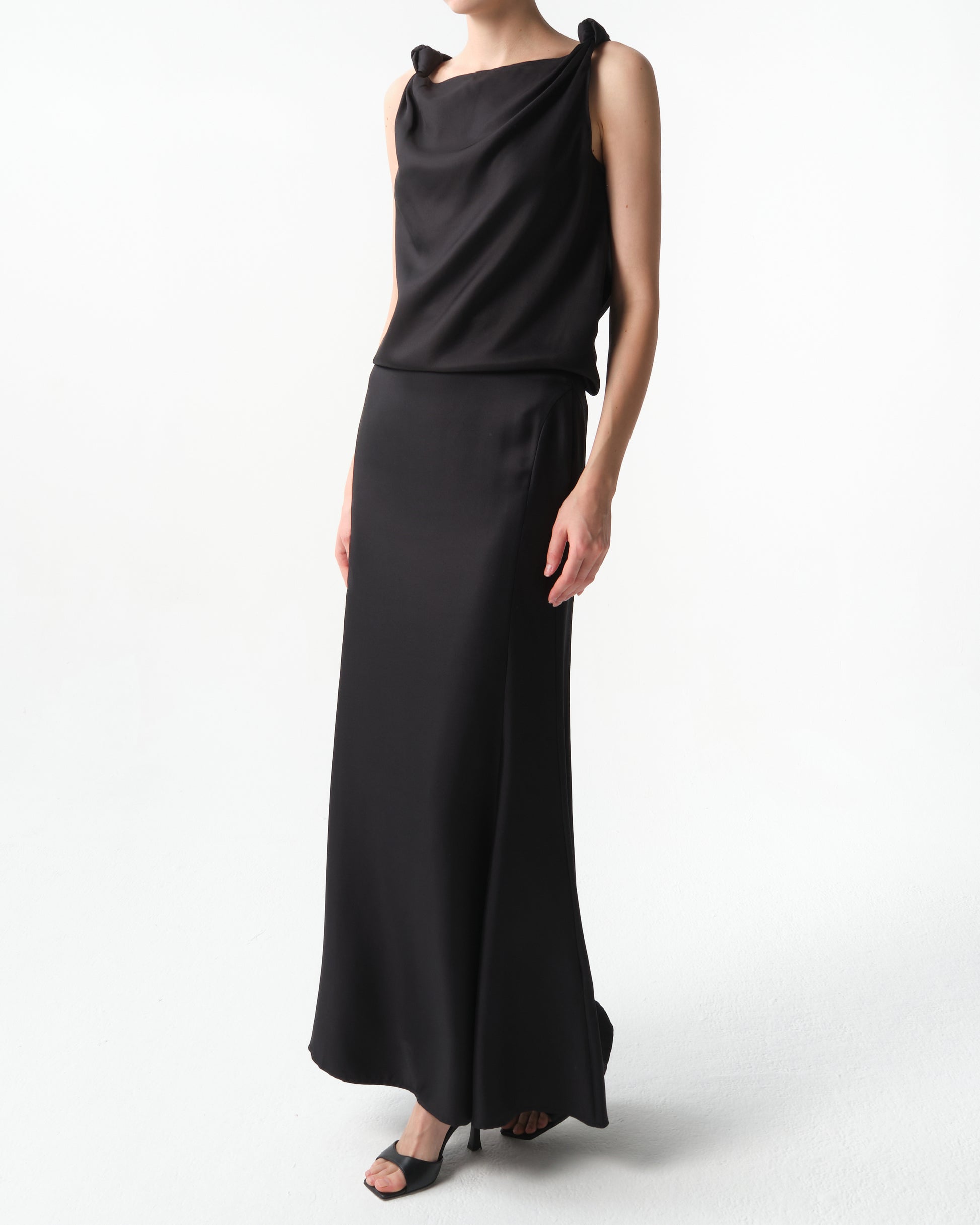 Remy Draped Silk Top