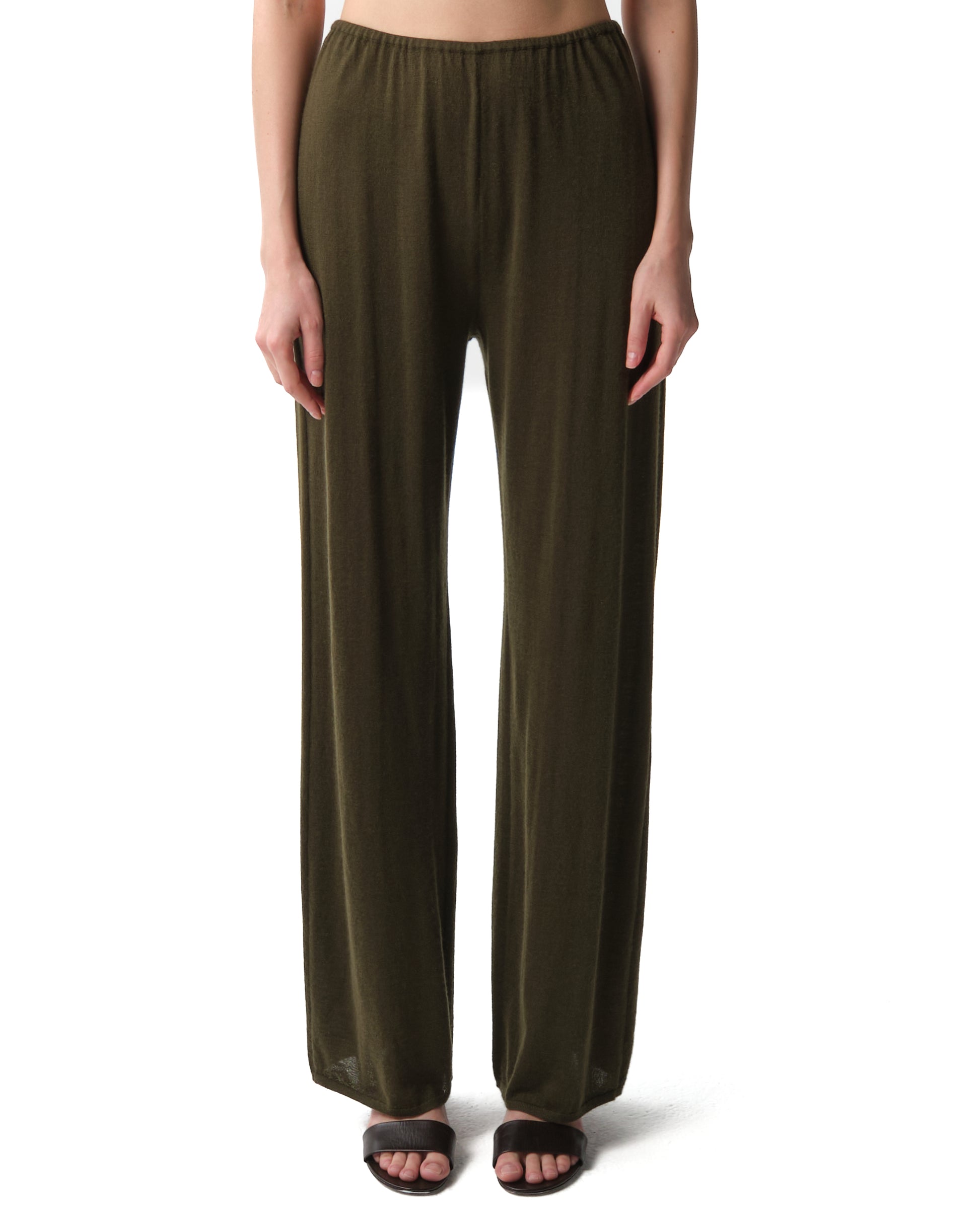 Cashmere Straight-Leg Pants